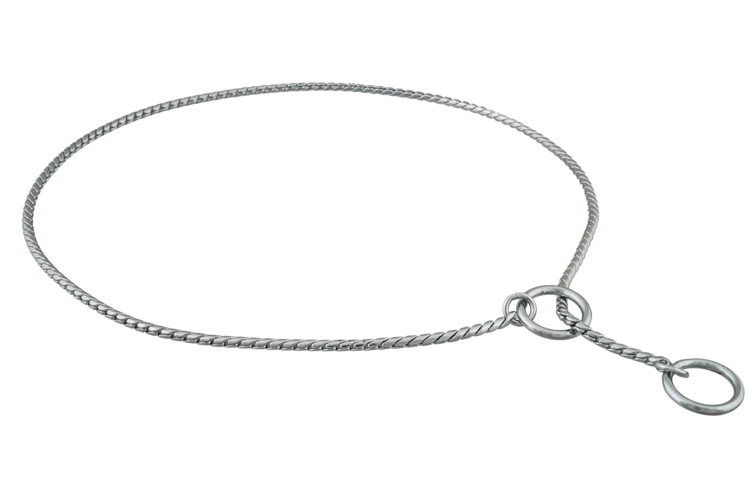 Slip Snake Show Chain Collar (16 in x 2.4mm)
