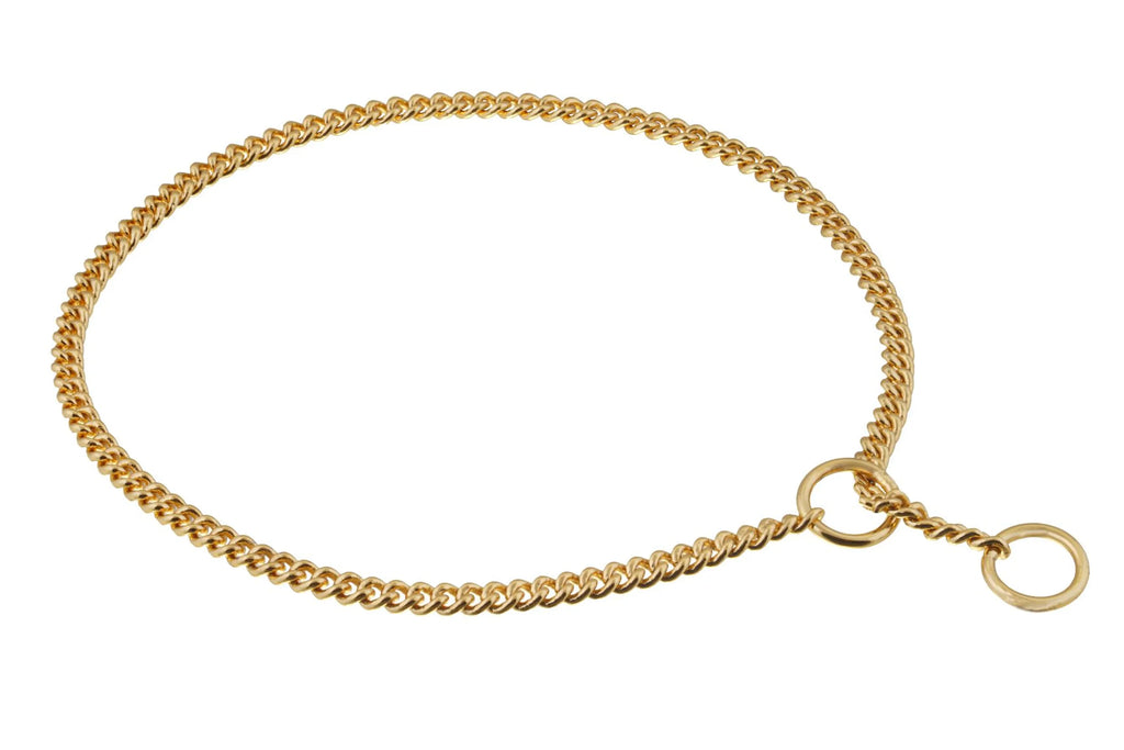 Slip Curve Show Chain Collar (18 in x 1.4 mm)