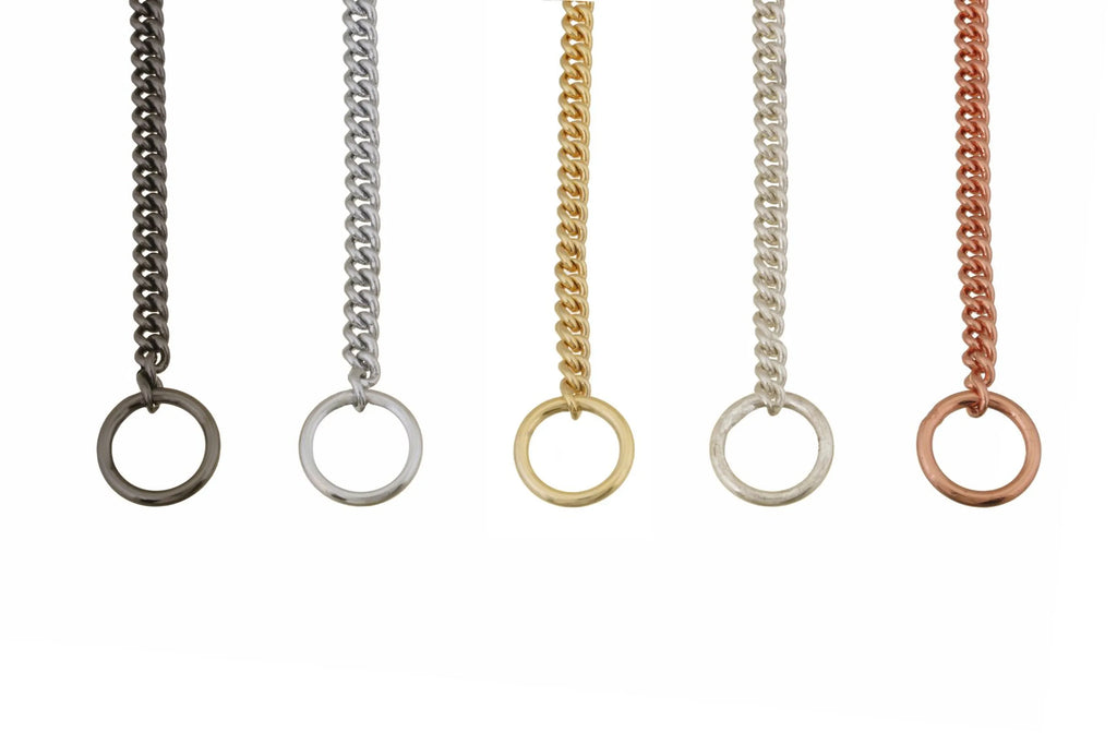 Slip Curve Show Chain Collar (18 in x 1.4 mm)