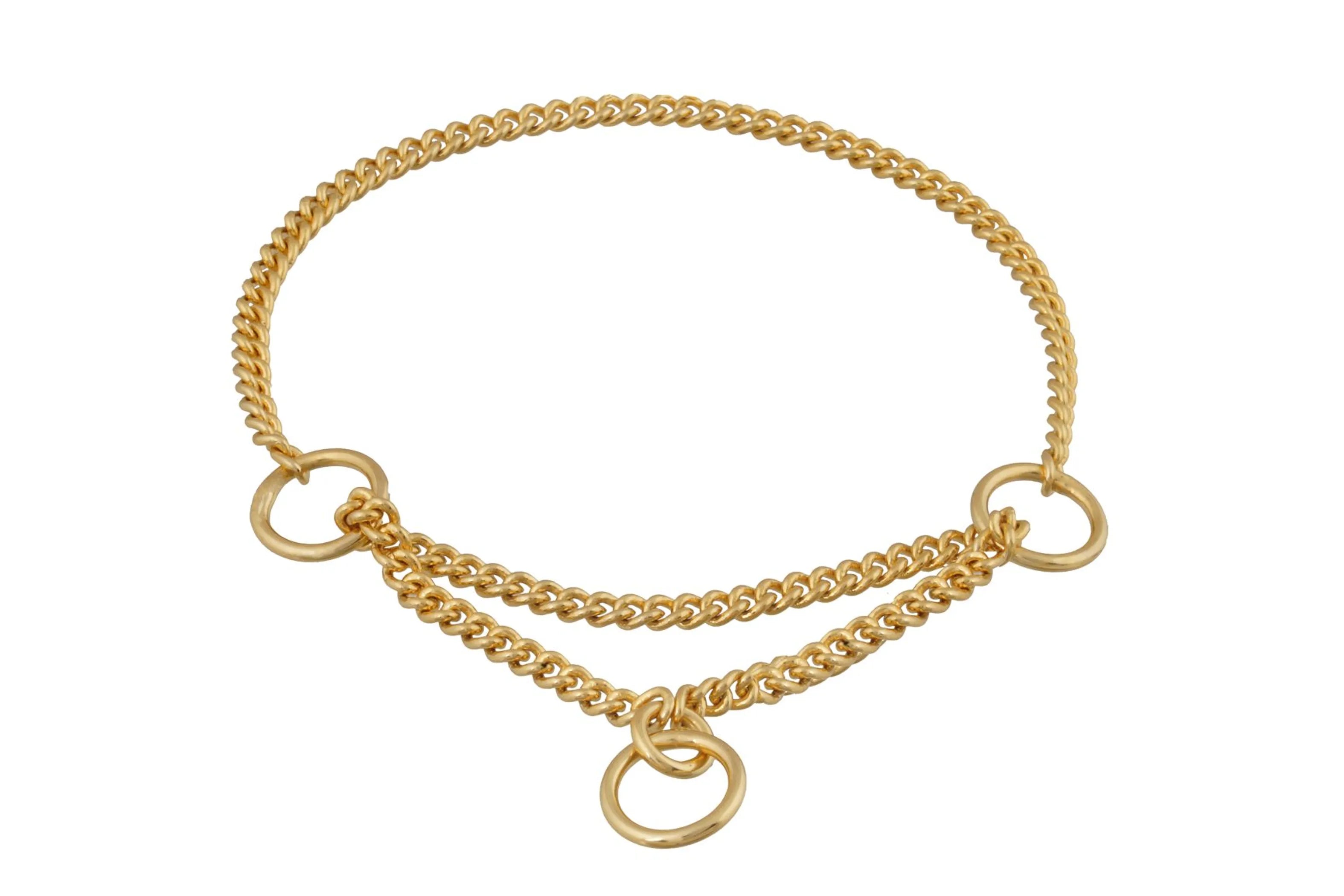 Martingale Show Chain Collar (12in x 1.4 mm)