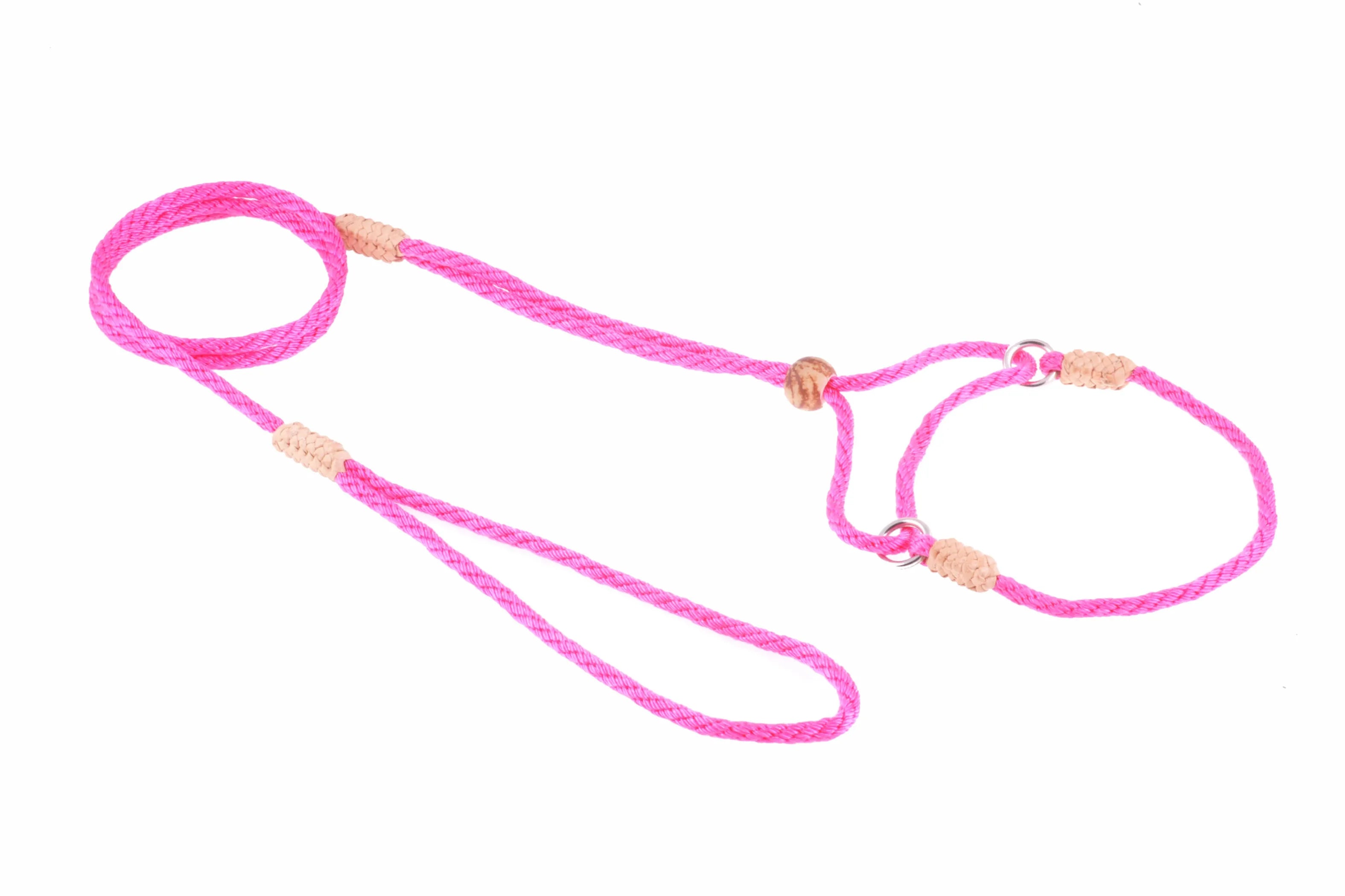 Nylon Martingale Leads (8in x 1/8in or 4mm)