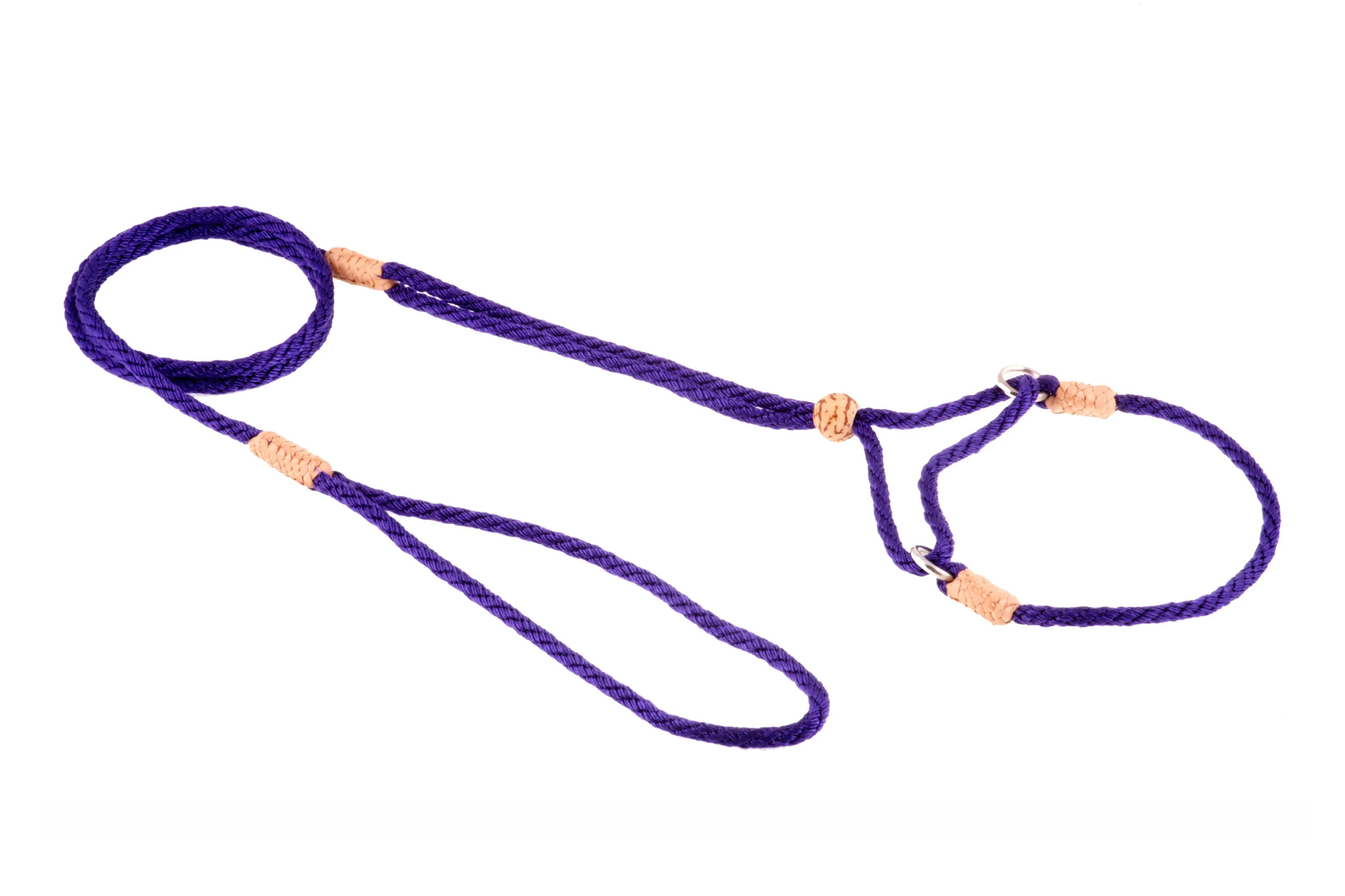 Nylon Martingale Leads (8in x 1/8in or 4mm)