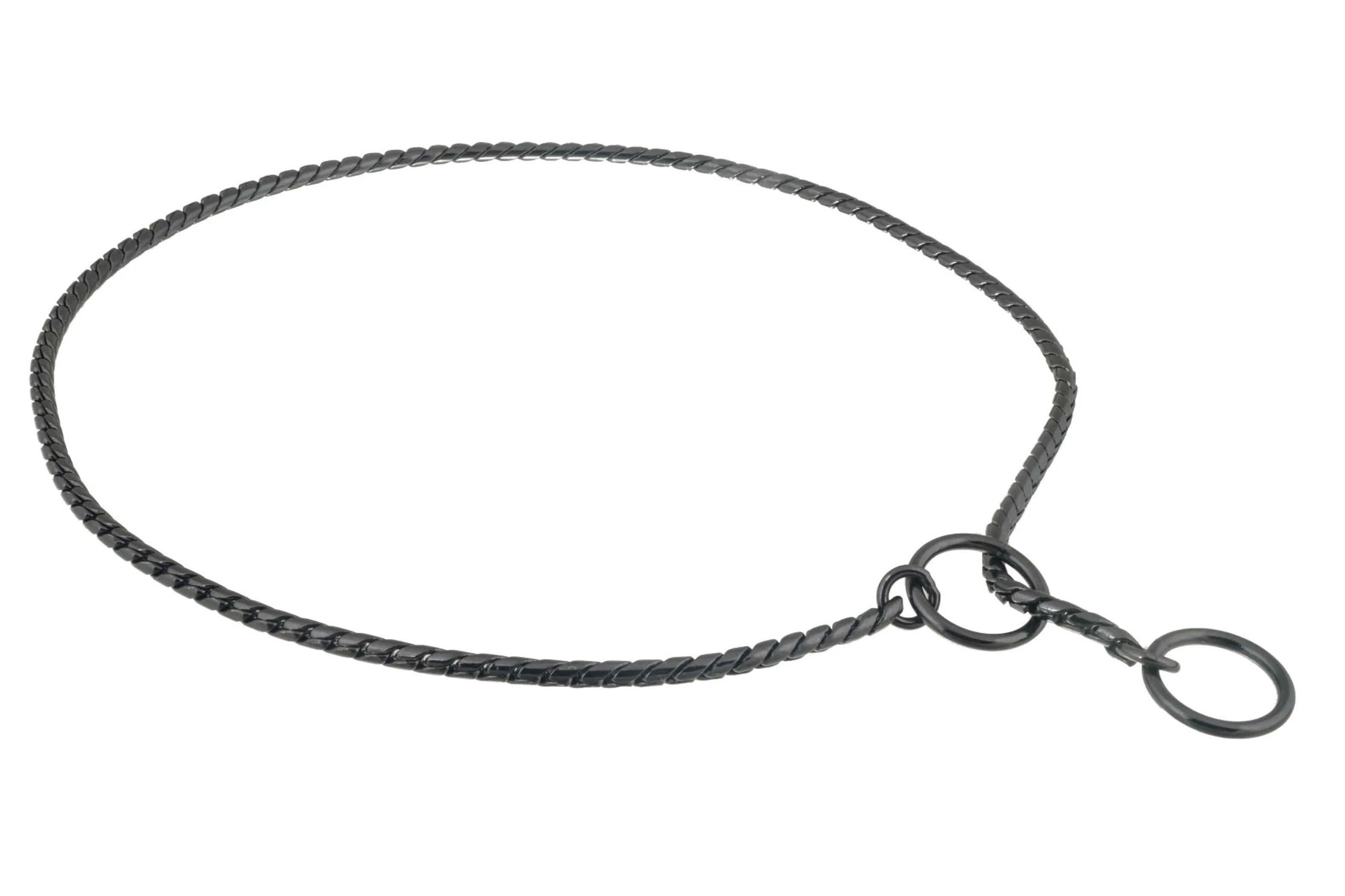 Slip Snake Show Chain Collar (22 in x 3.8mm)