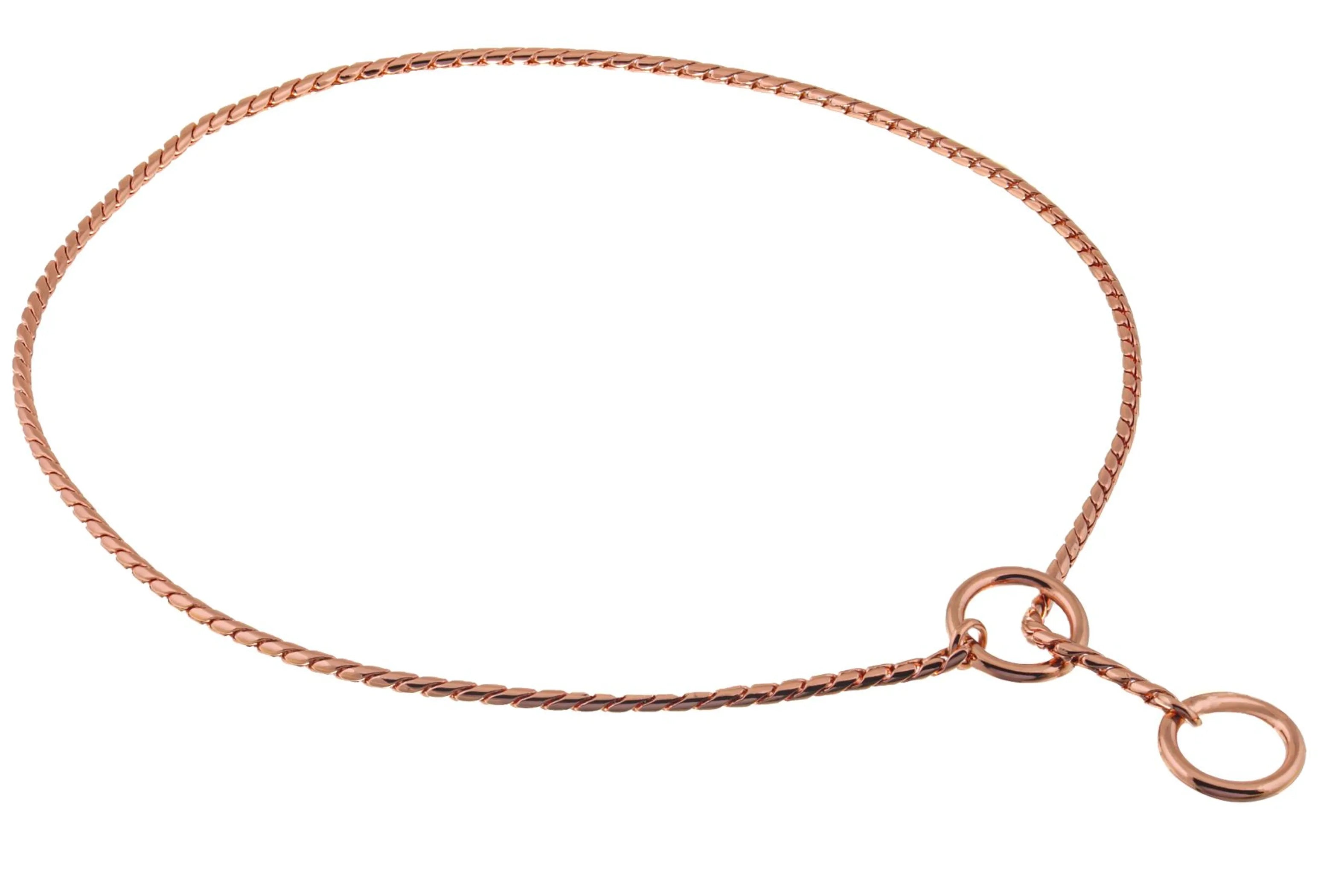 Slip Snake Show Chain Collar (22 in x 3.0mm)