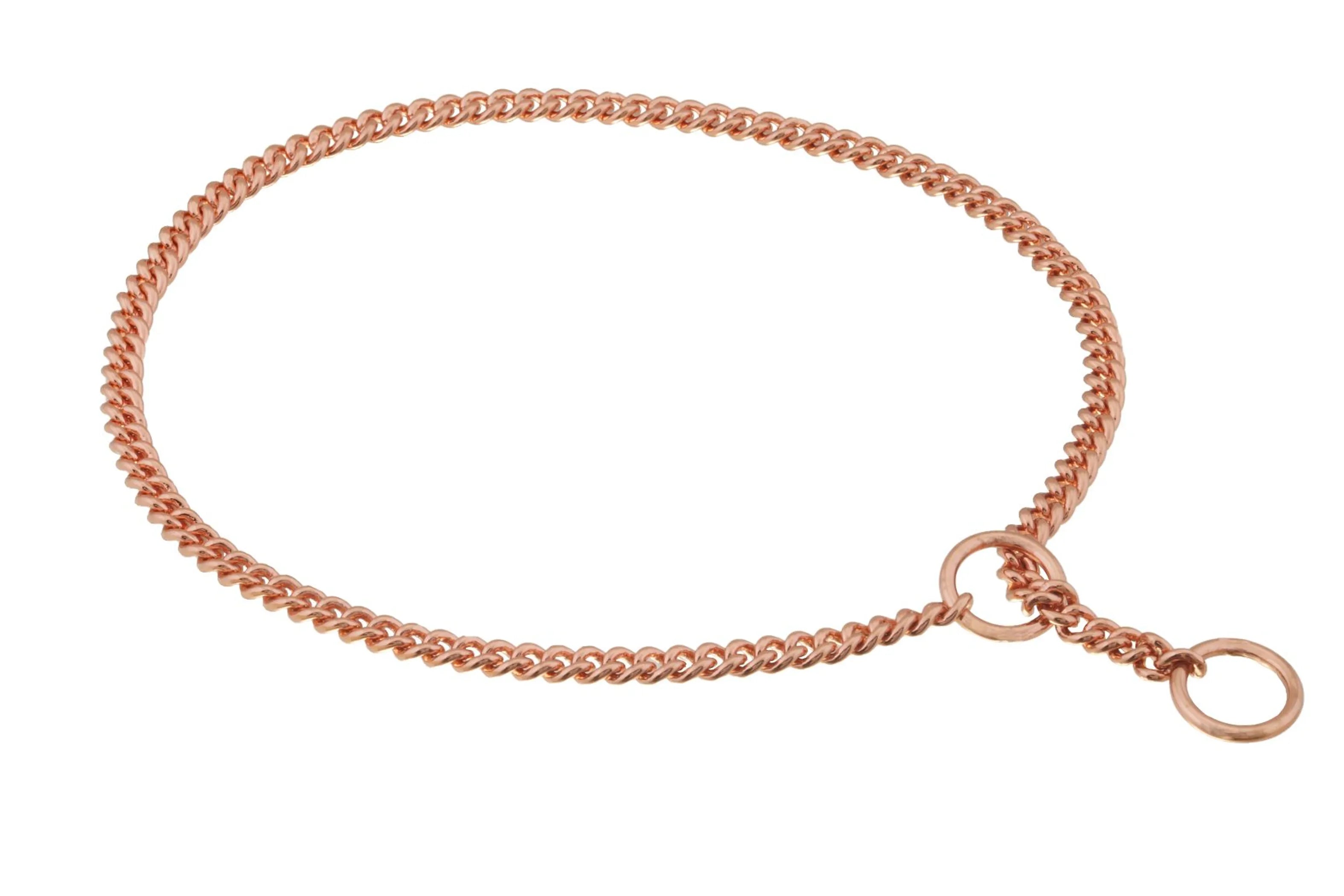 Slip Curve Show Chain Collar (10 in x 1.4 mm)