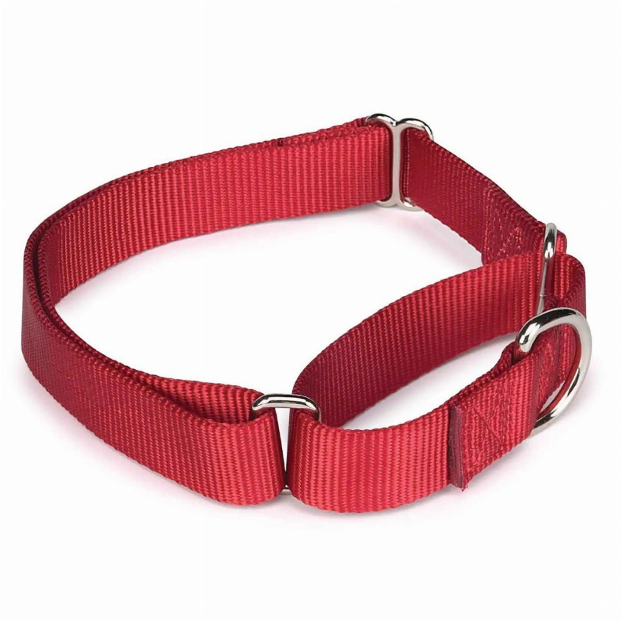 GG Nylon Martingale Collar 10-16In Blk