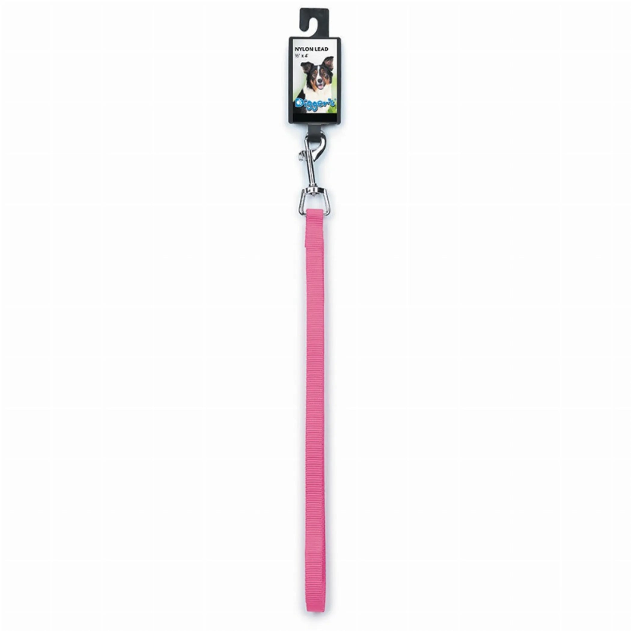 DGR 1/2in Nylon Lead 48in Black