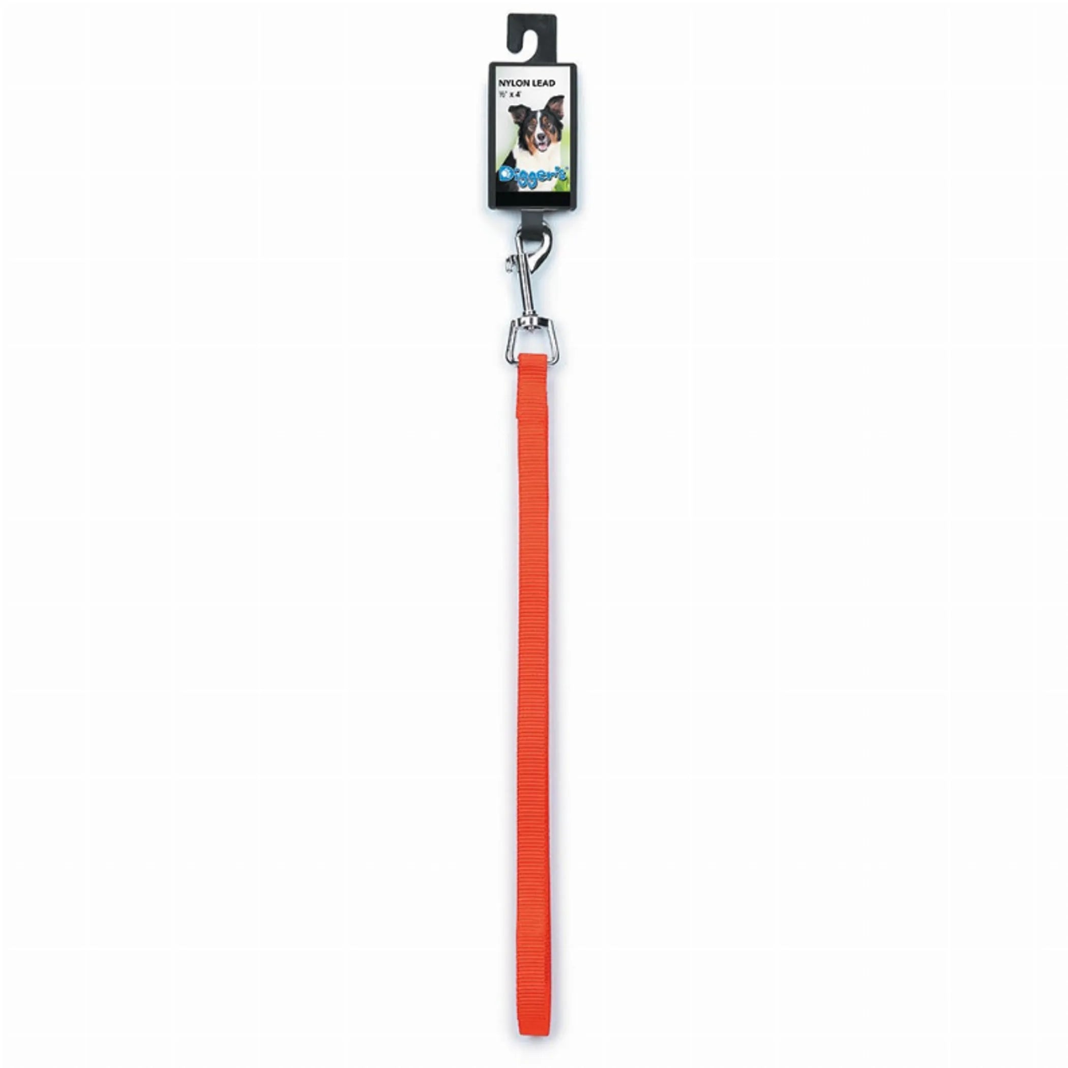 DGR 1/2in Nylon Lead 48in Black