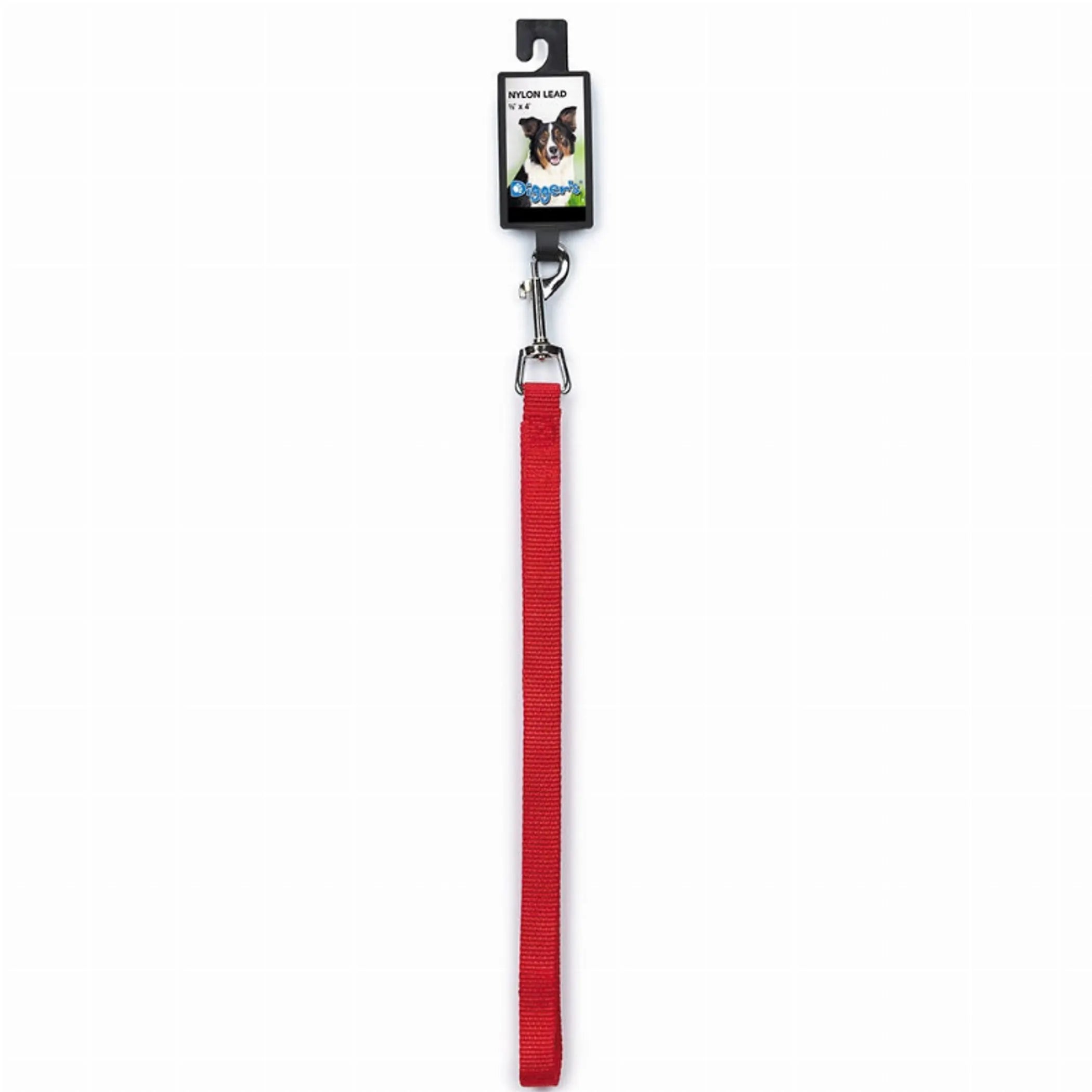 DGR 5/8in Nylon Lead 48in Black