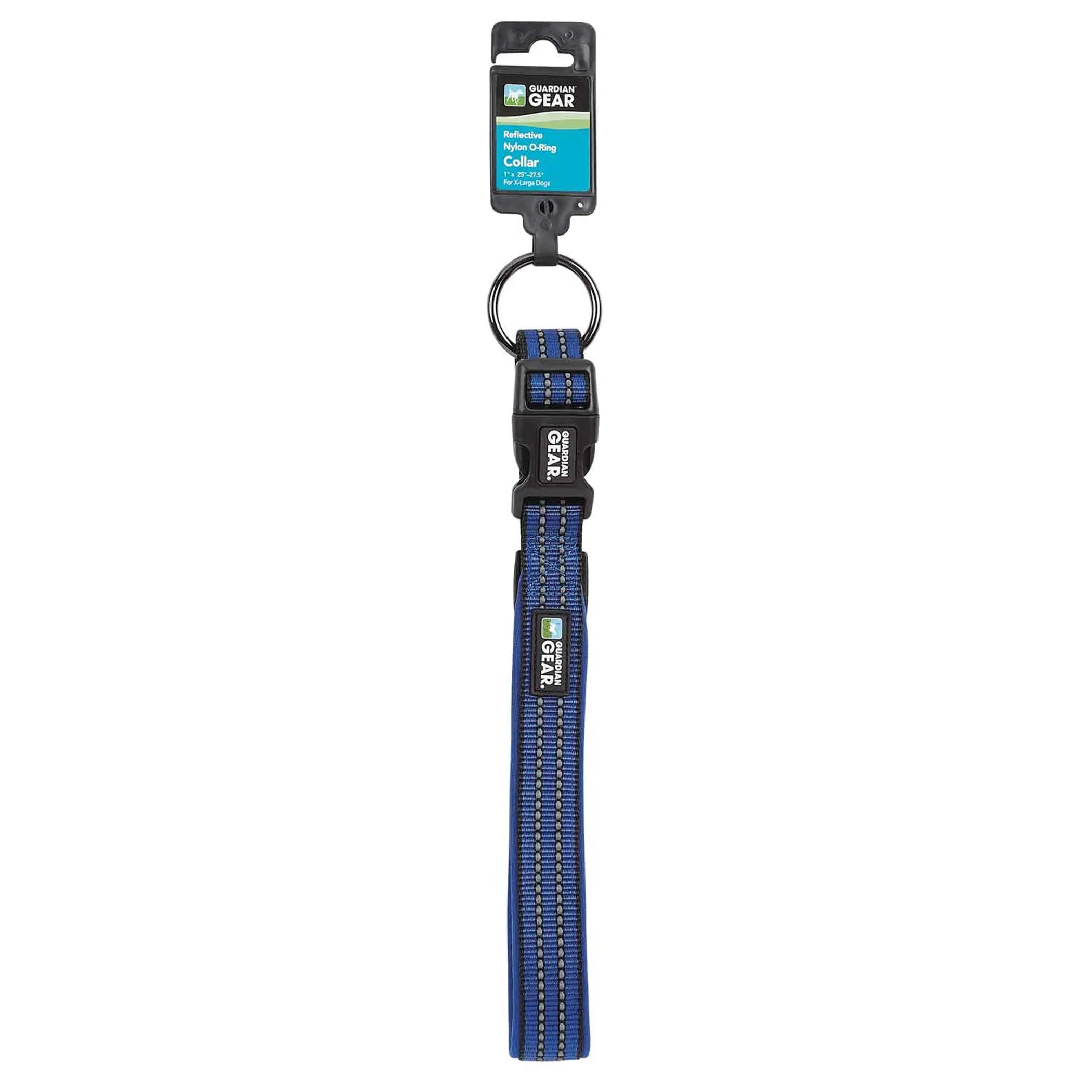 GG Reflect Nylon O-Ring Collar XL Blu