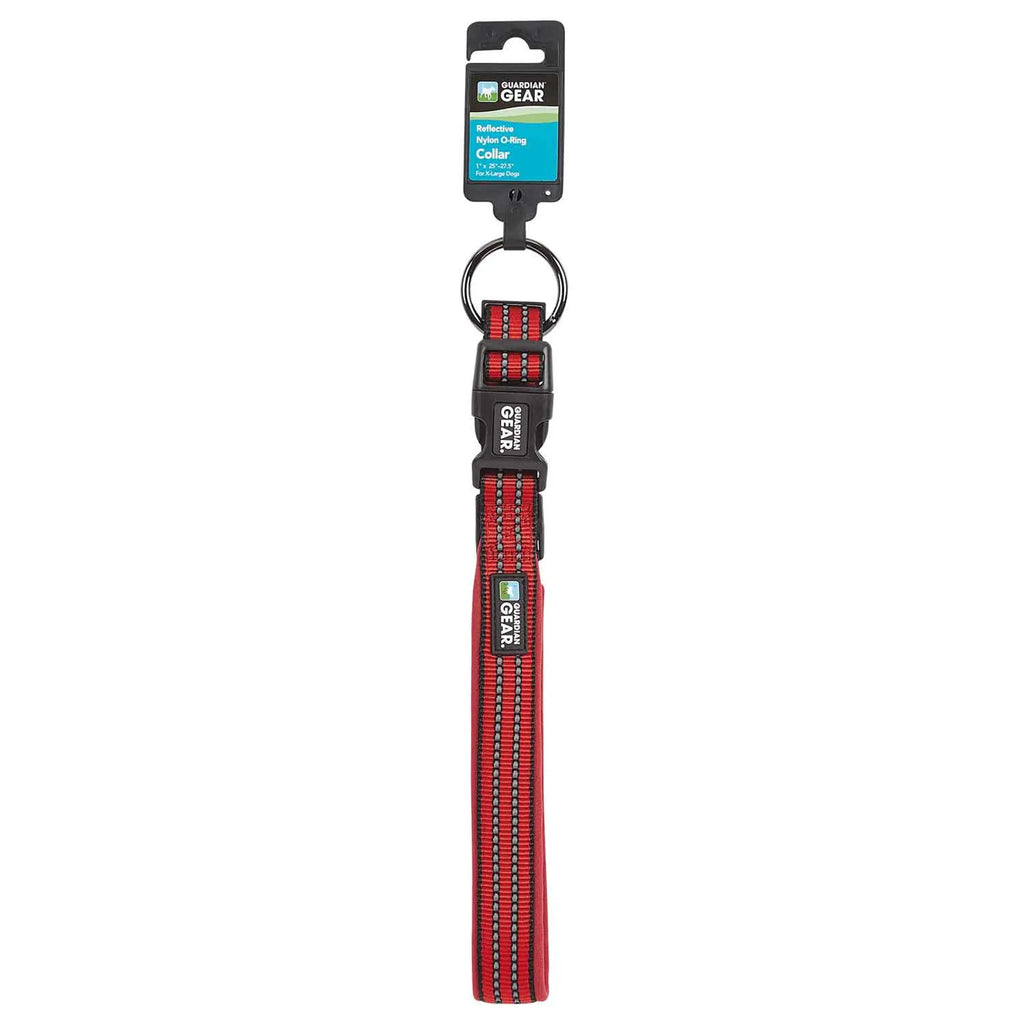 GG Reflect Nylon O-Ring Collar XL Red