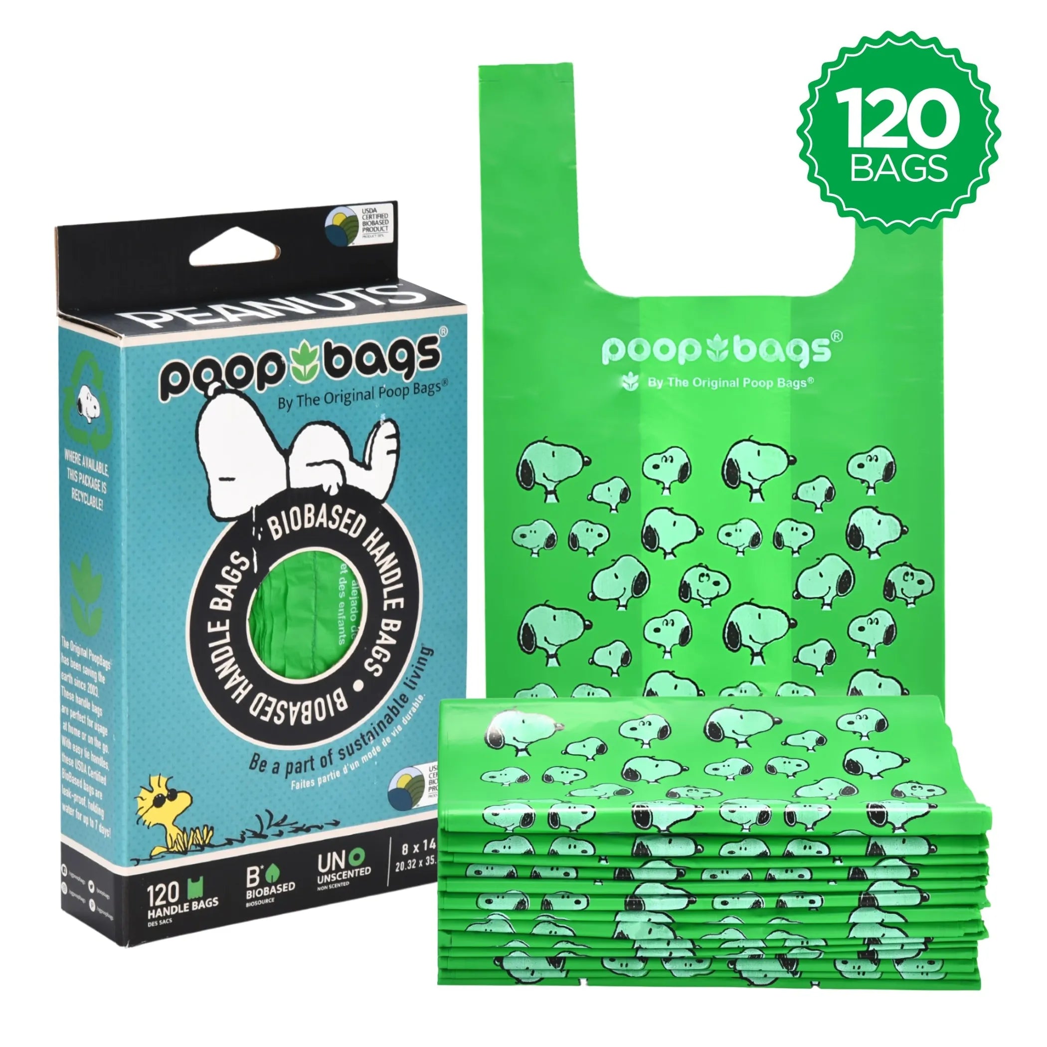 USDA Biobased Peanuts Handle Tie