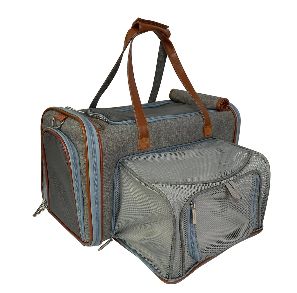 Mr. Peanut's Gold Series Big Apple Size Double Expandable Pet Carrier