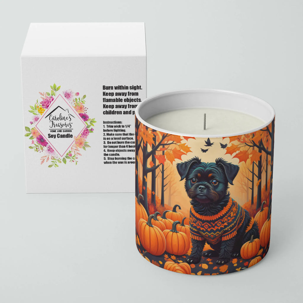 Autumn Leaves Decorative Soy Candle - Size: 10 OZ | Pack Of: 1 | Collection name: Autumn leaves