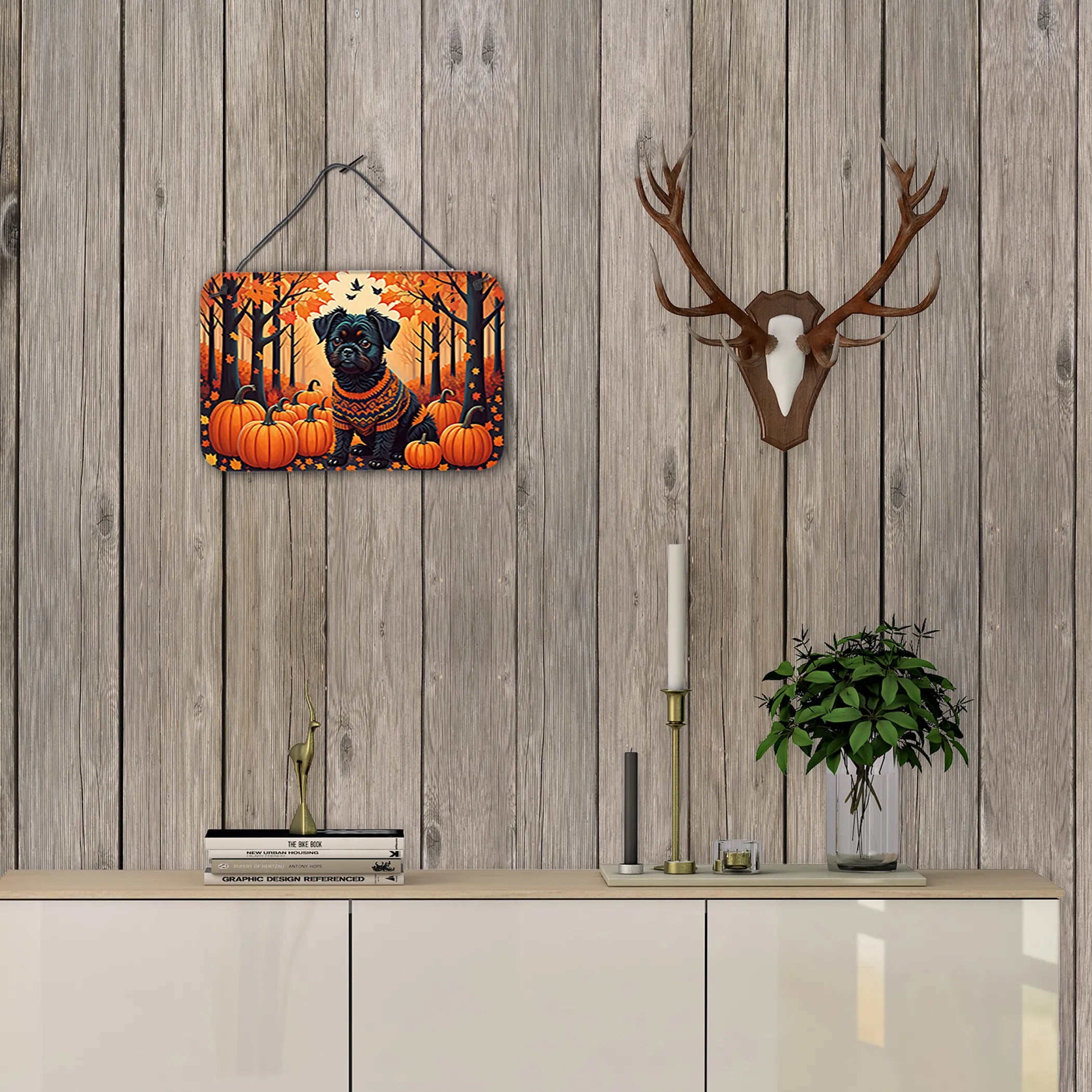 Autumn Leaves Wall or Door Hanging Prints - Size: 8HX12W | Pack Of: 1 | Collection name: Autumn leaves