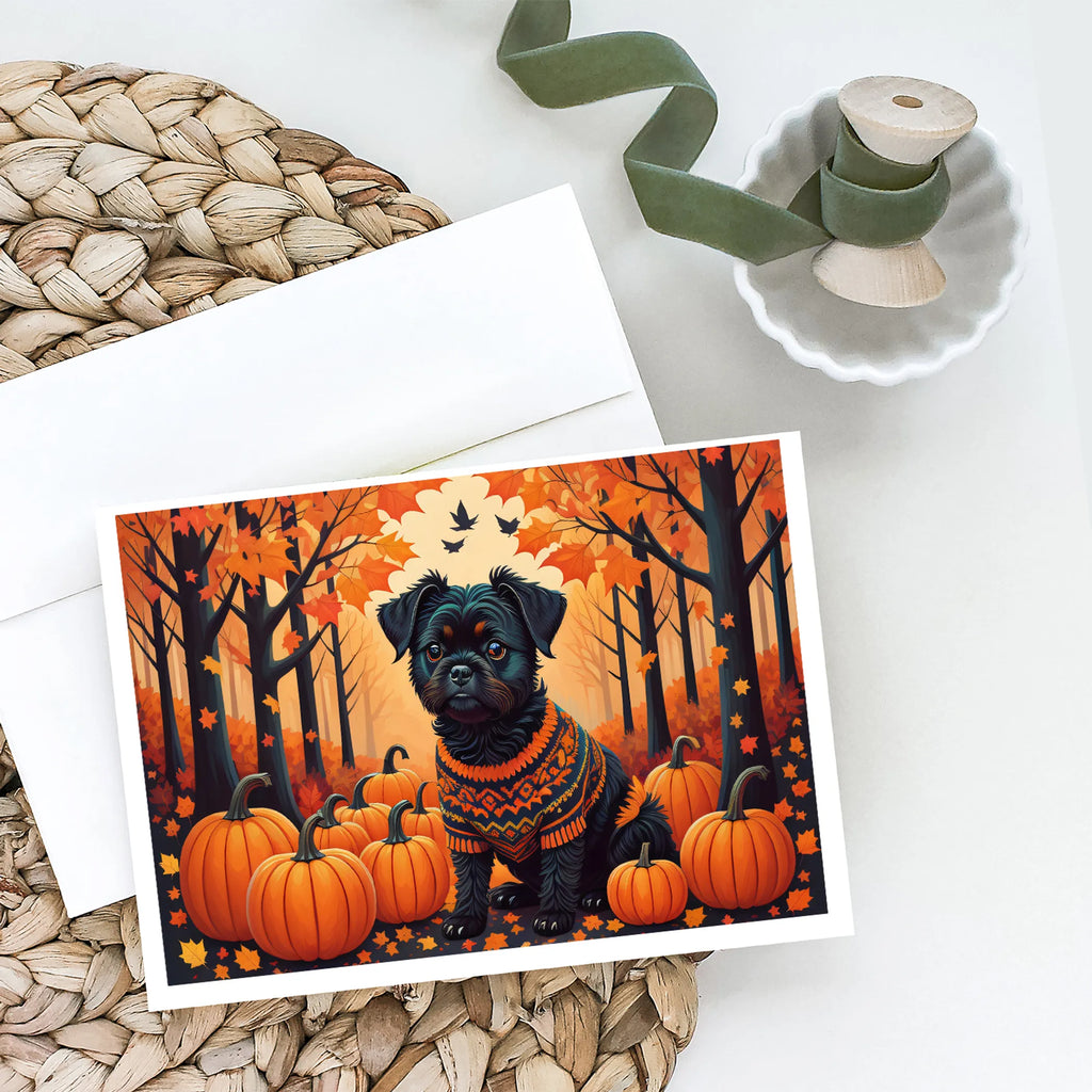 Autumn Leaves Greeting Cards  - Size: 5X7 | Pack Of: 8 | Collection name: Autumn leaves