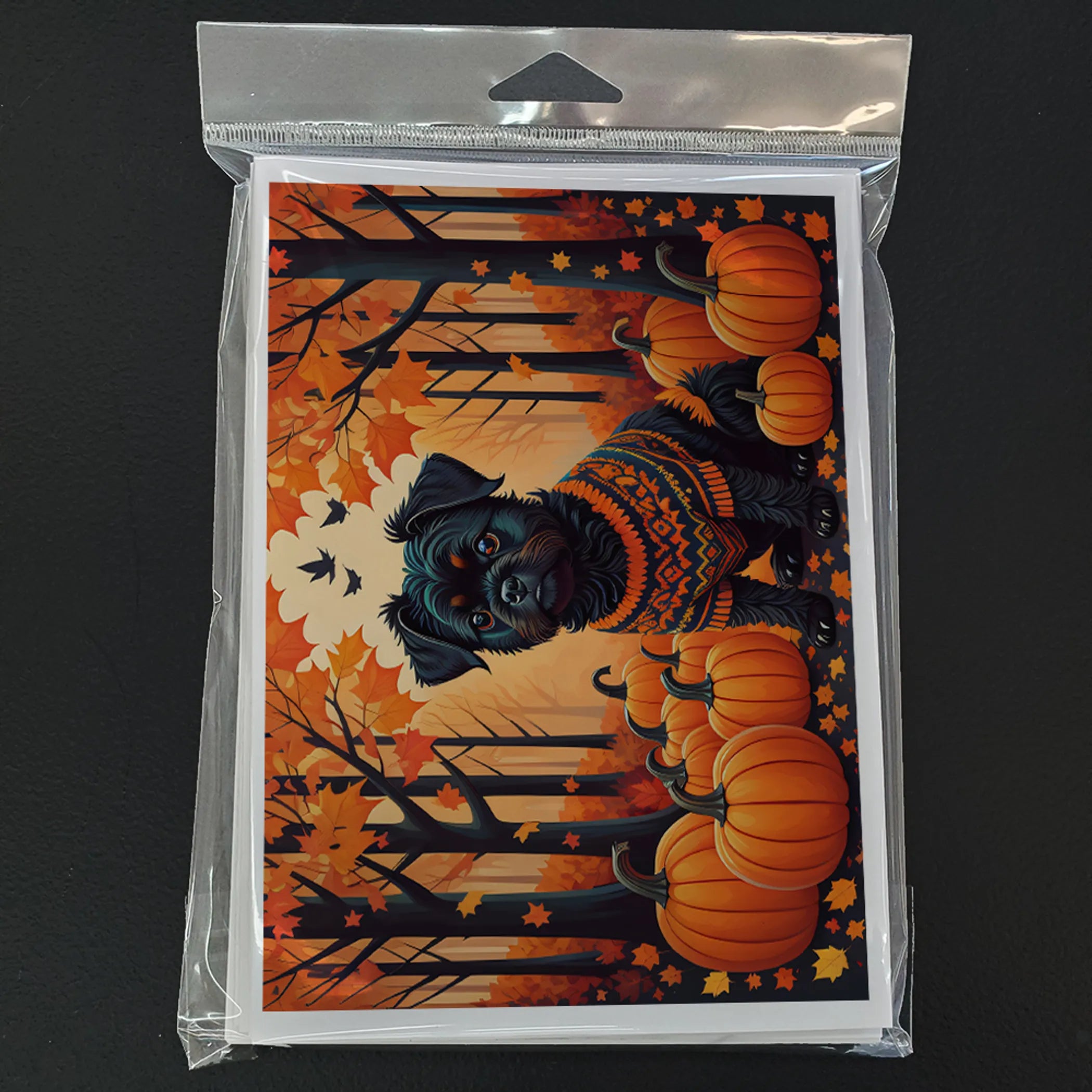 Autumn Leaves Greeting Cards  - Size: 5X7 | Pack Of: 8 | Collection name: Autumn leaves