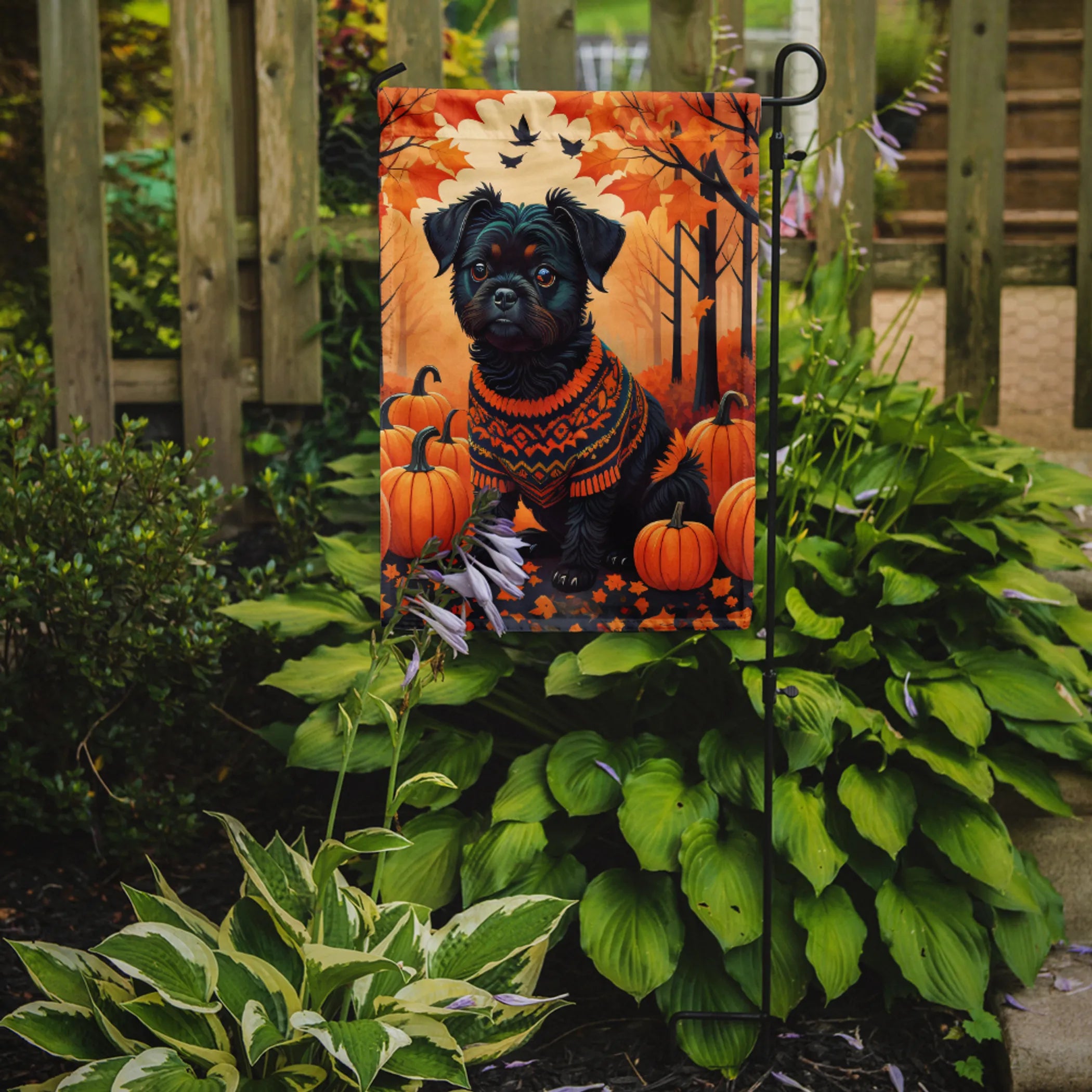 Autumn Leaves Decorative Flag - Pack Of: 1 | Collection name: Autumn leaves