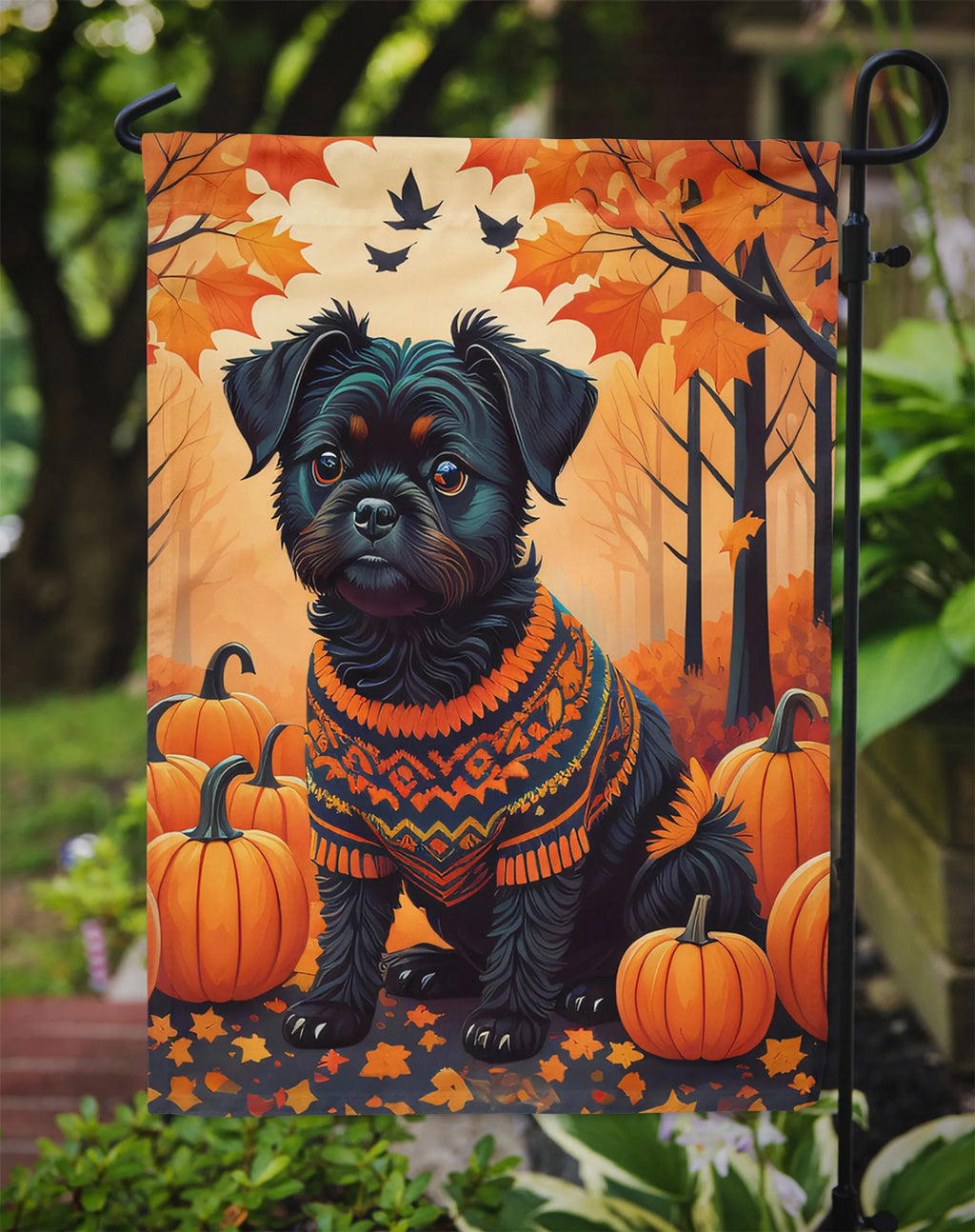 Autumn Leaves Decorative Flag - Pack Of: 1 | Collection name: Autumn leaves