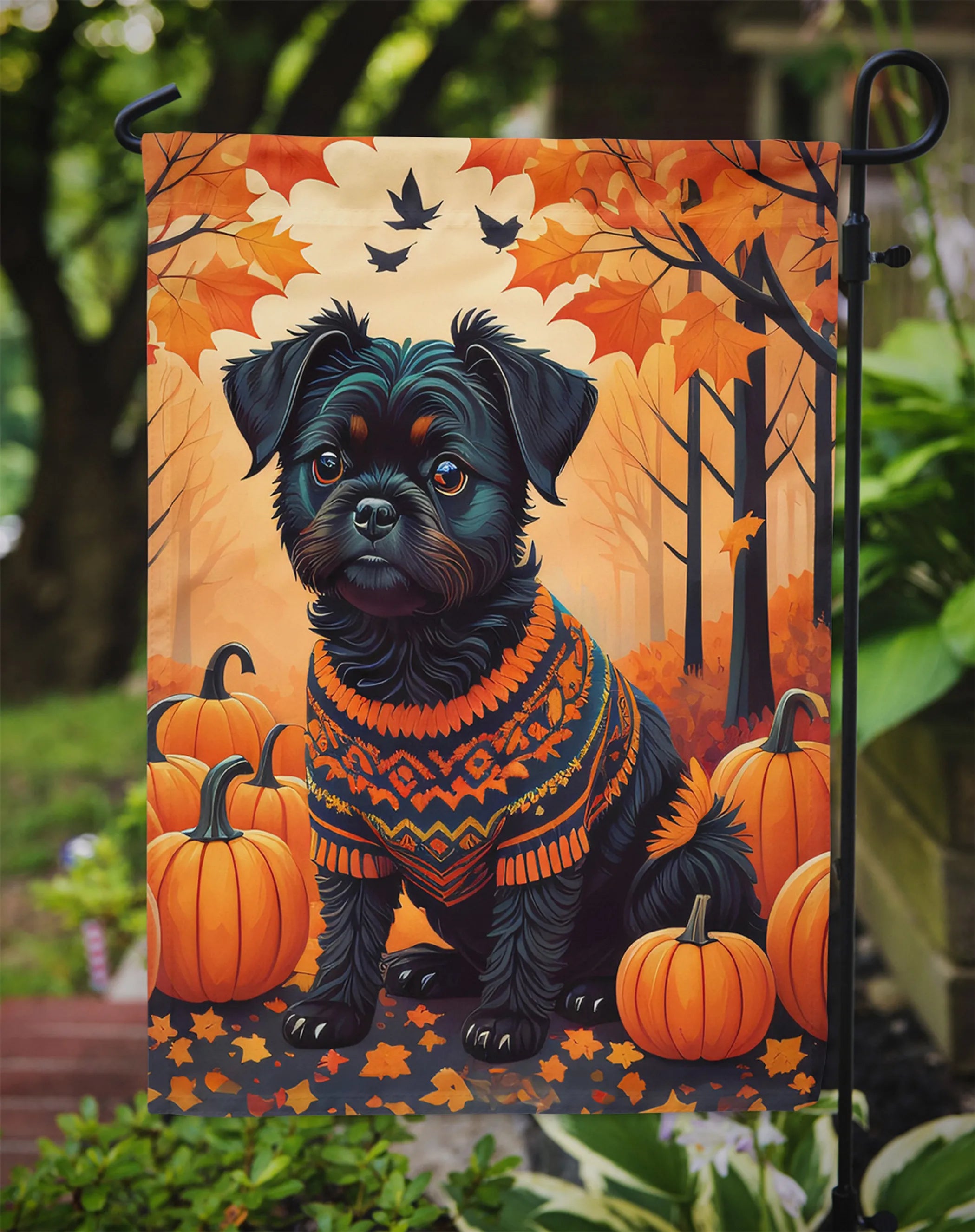 Autumn Leaves Decorative Flag - Pack Of: 1 | Collection name: Autumn leaves