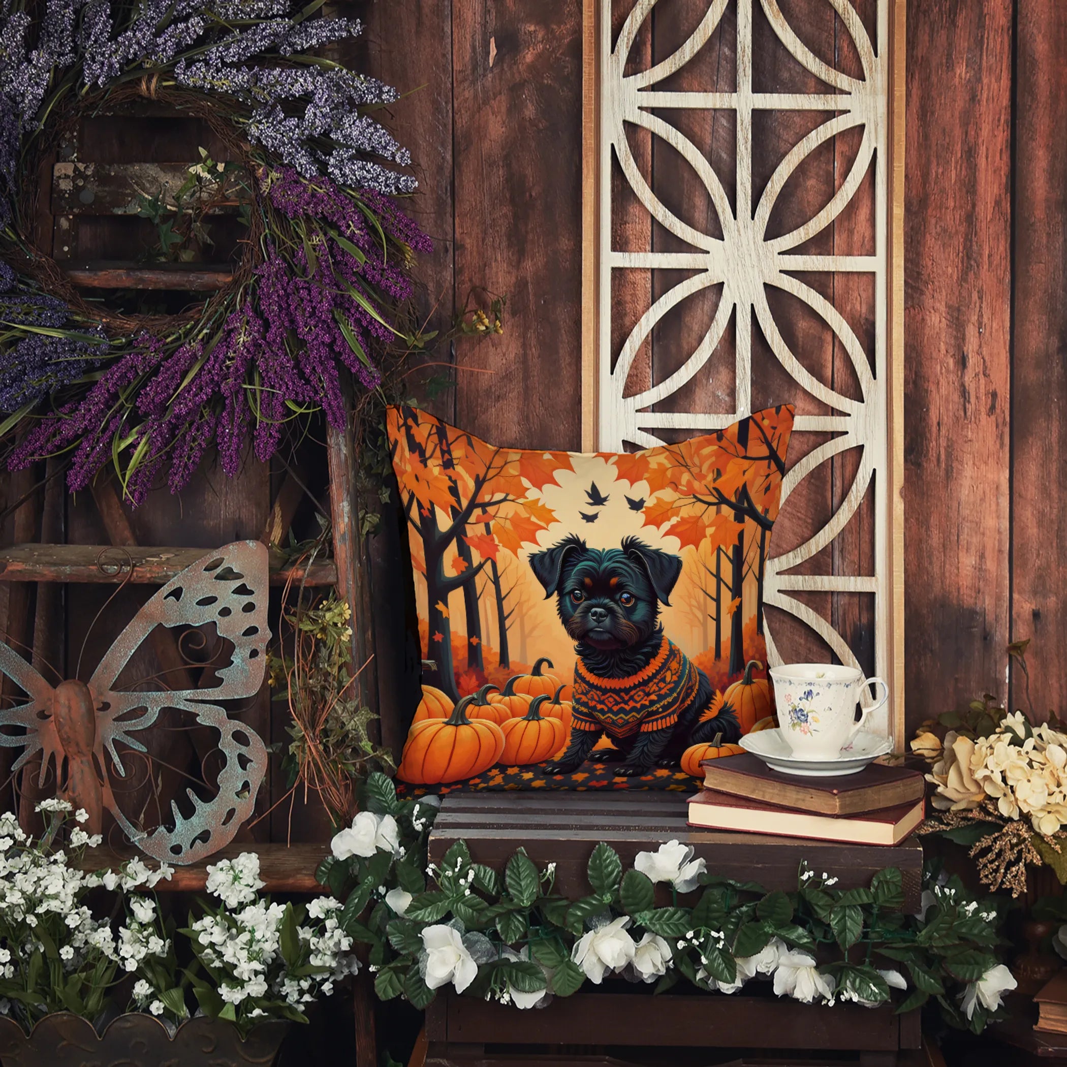 Autumn Leaves Throw Pillow - Pack Of: 1 | Collection name: Autumn leaves