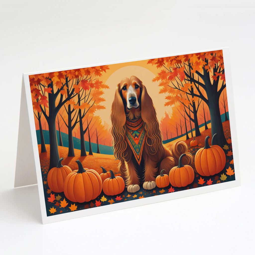 Autumn Leaves Greeting Cards  - Size: 5X7 | Pack Of: 8 | Collection name: Autumn leaves