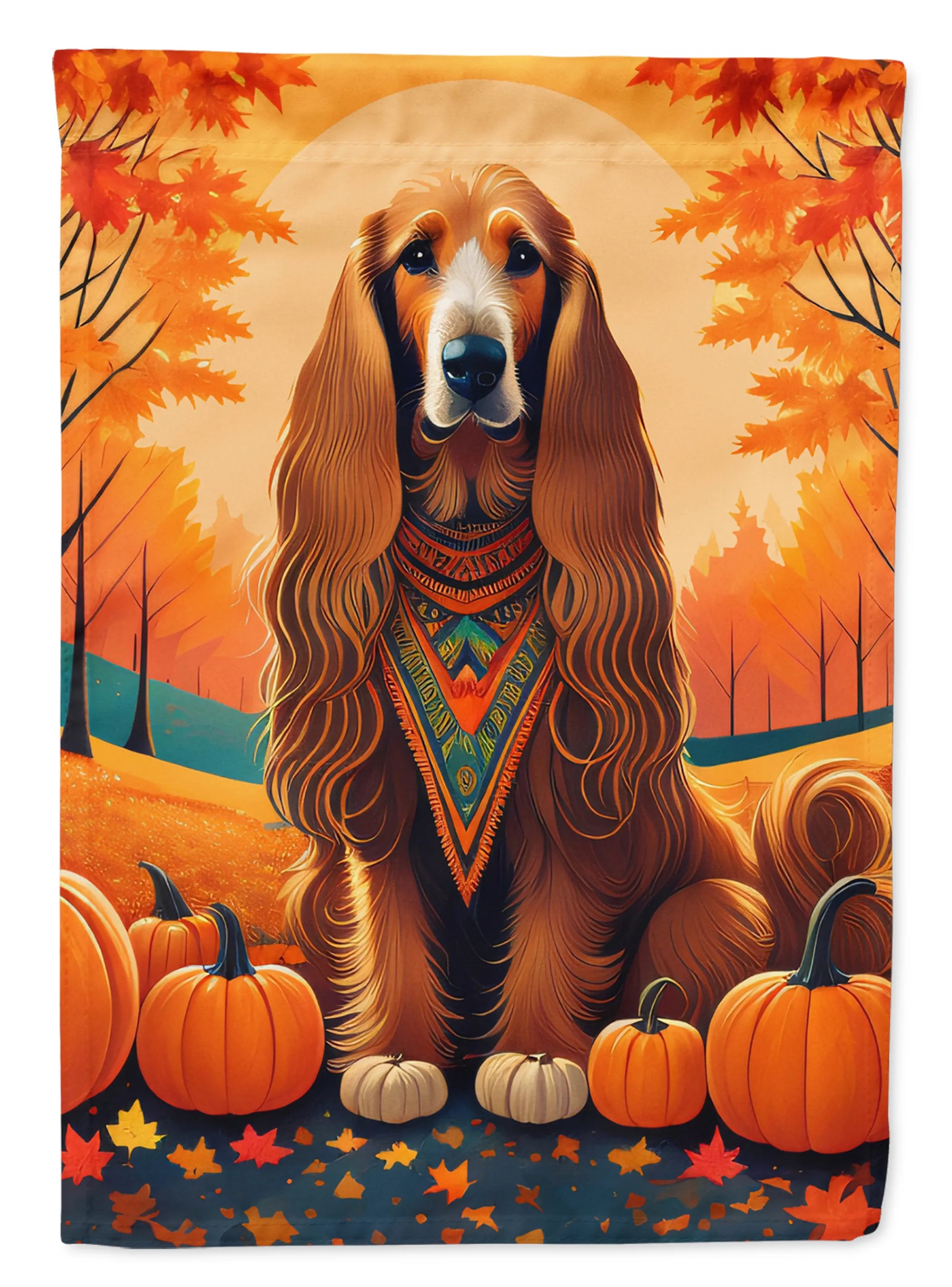 Autumn Leaves Decorative Flag - Pack Of: 1 | Collection name: Autumn leaves