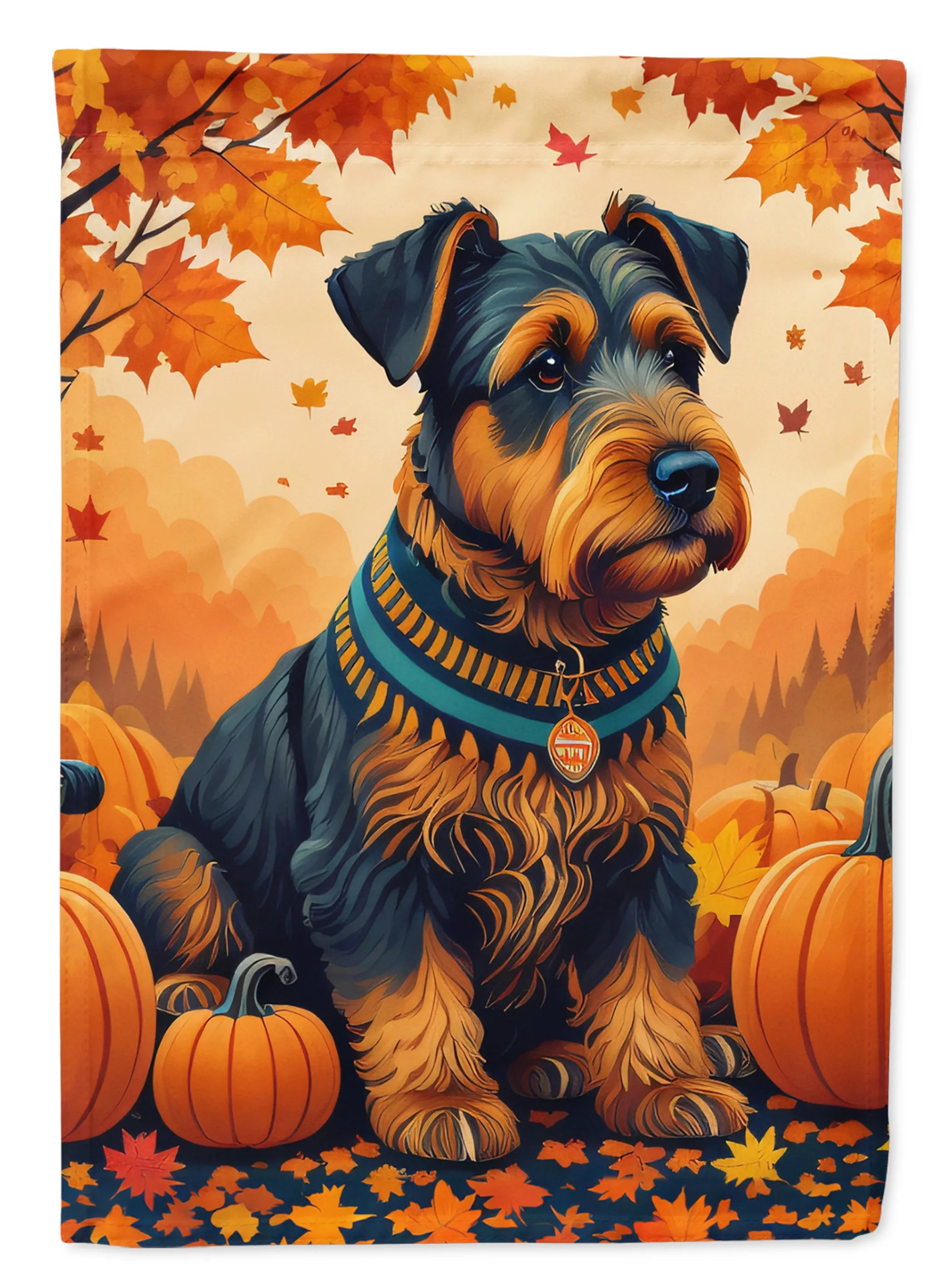 Autumn Leaves Decorative Flag - Pack Of: 1 | Collection name: Autumn leaves