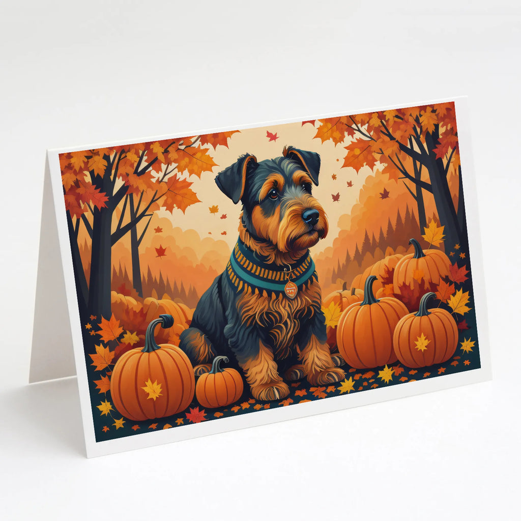 Autumn Leaves Greeting Cards  - Size: 5X7 | Pack Of: 8 | Collection name: Autumn leaves
