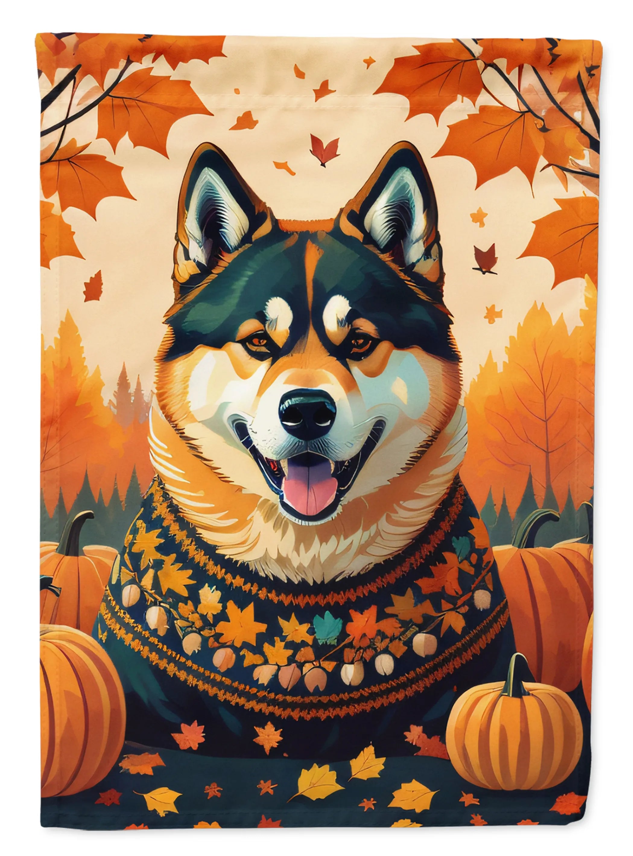 Autumn Leaves Decorative Flag - Pack Of: 1 | Collection name: Autumn leaves