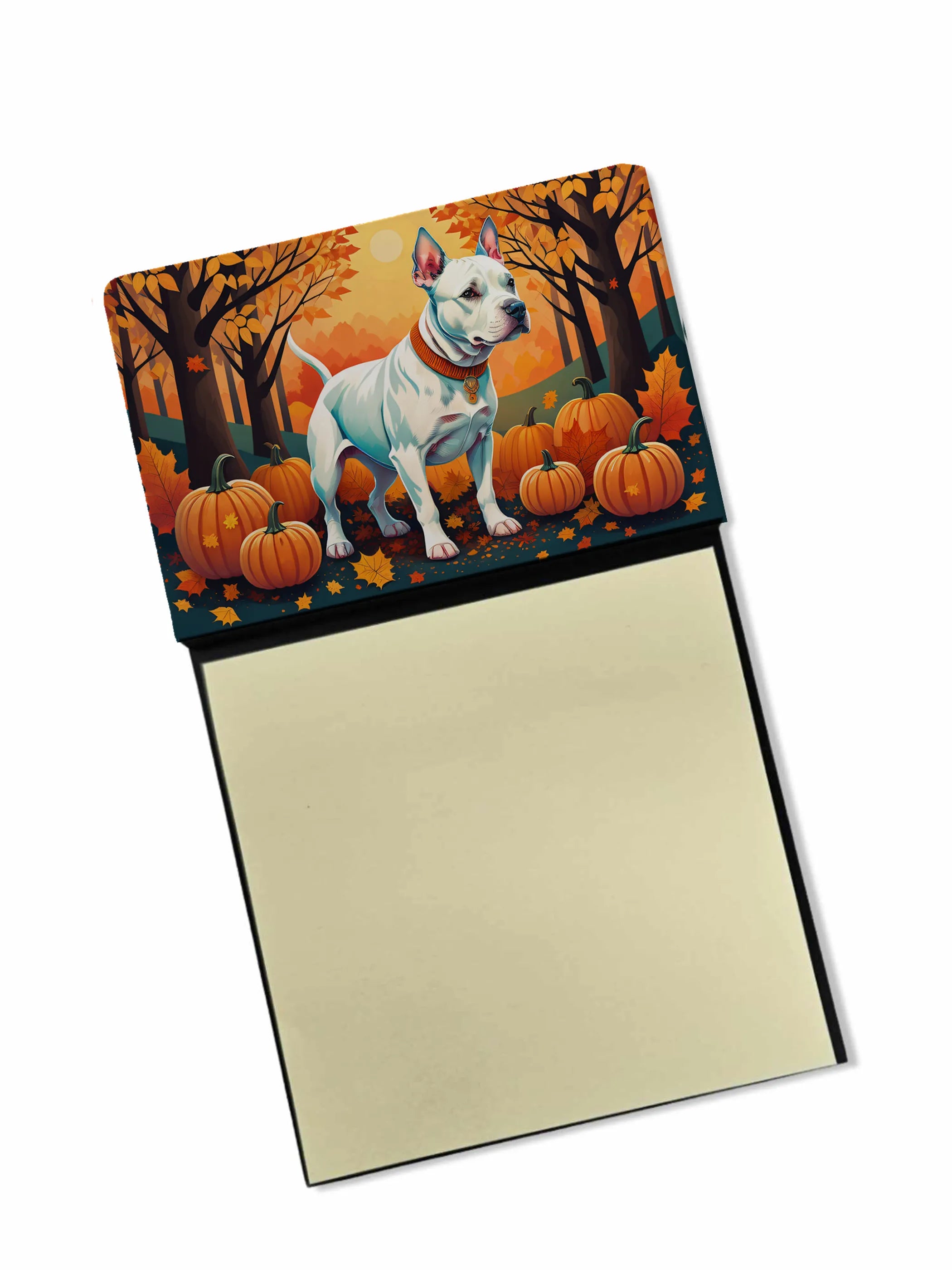 Autumn Leaves Sticky Note Holder - Pack Of: 1 | Collection name: Autumn leaves