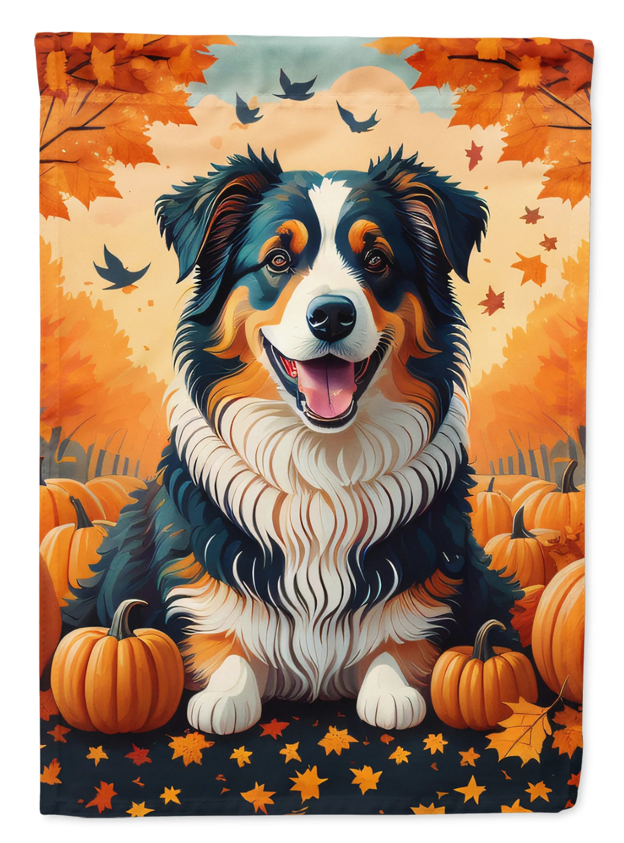 Autumn Leaves Decorative Flag - Pack Of: 1 | Collection name: Autumn leaves