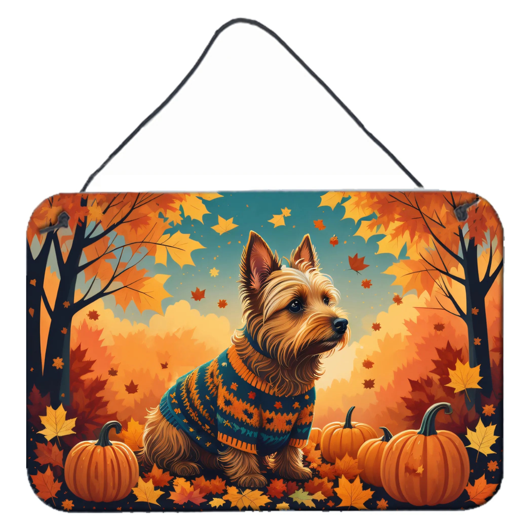 Autumn Leaves Wall or Door Hanging Prints - Size: 8HX12W | Pack Of: 1 | Collection name: Autumn leaves
