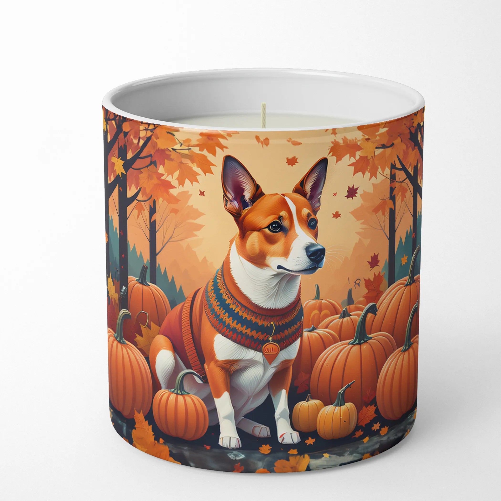 Autumn Leaves Decorative Soy Candle - Size: 10 OZ | Pack Of: 1 | Collection name: Autumn leaves