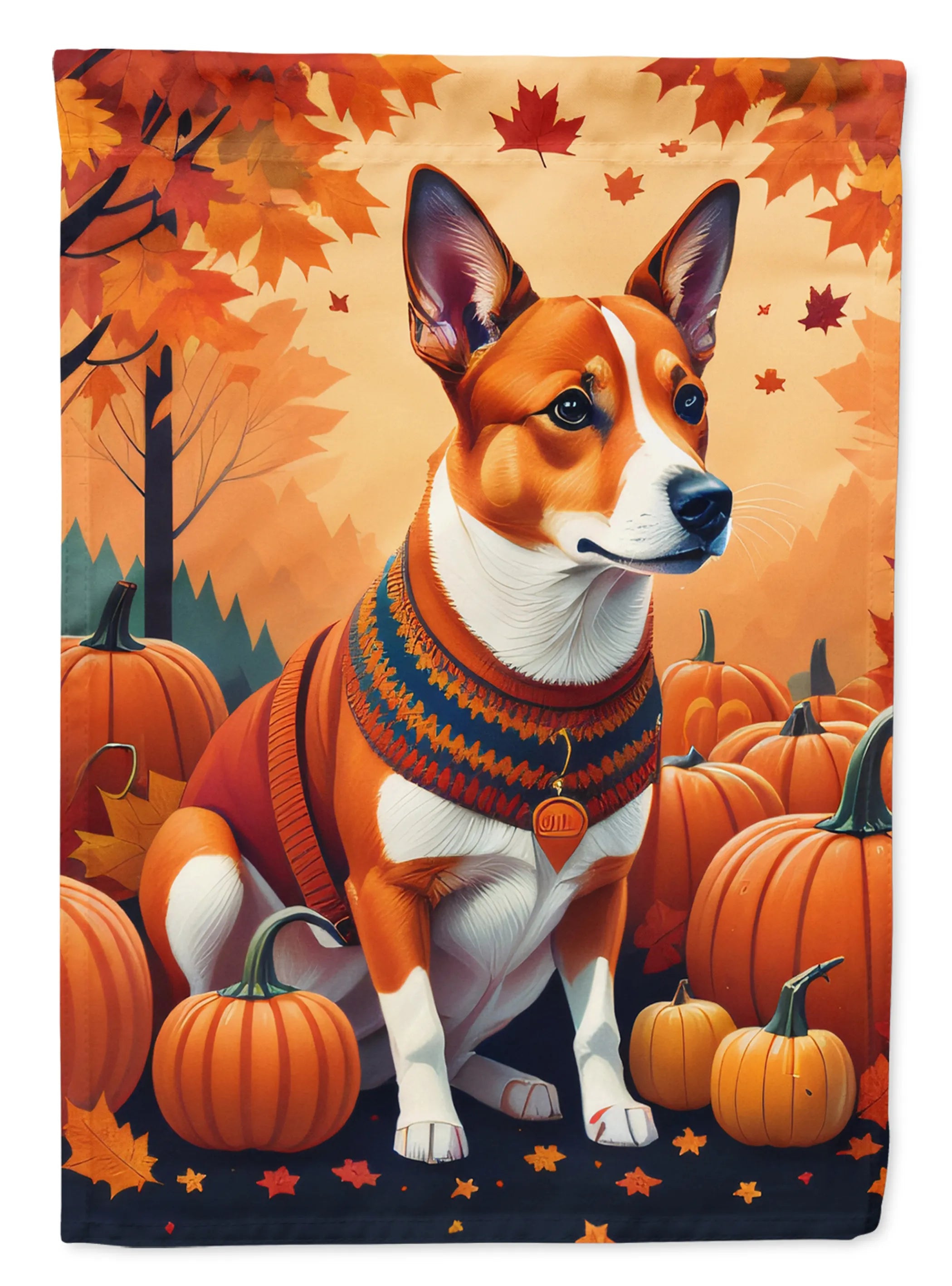 Autumn Leaves Decorative Flag - Pack Of: 1 | Collection name: Autumn leaves