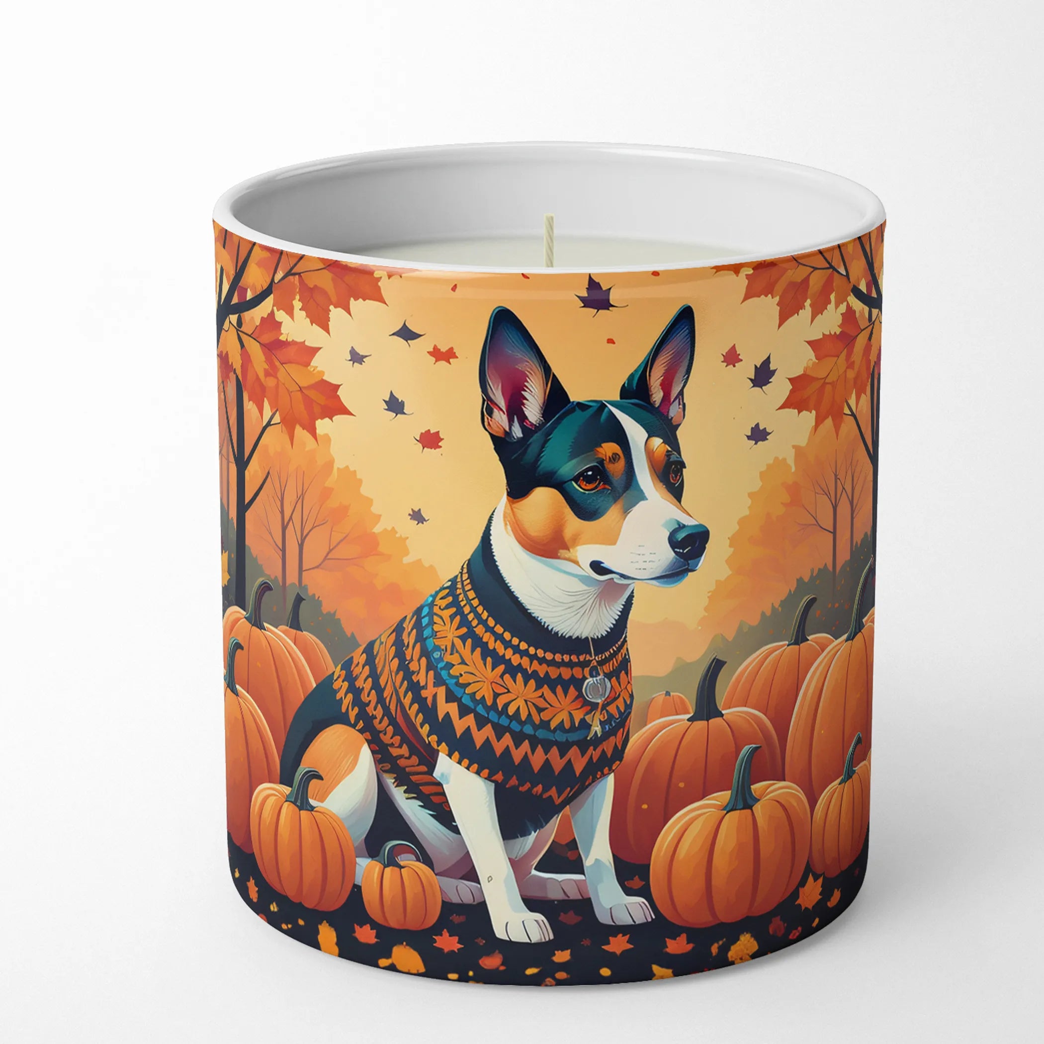 Autumn Leaves Decorative Soy Candle - Size: 10 OZ | Pack Of: 1 | Collection name: Autumn leaves
