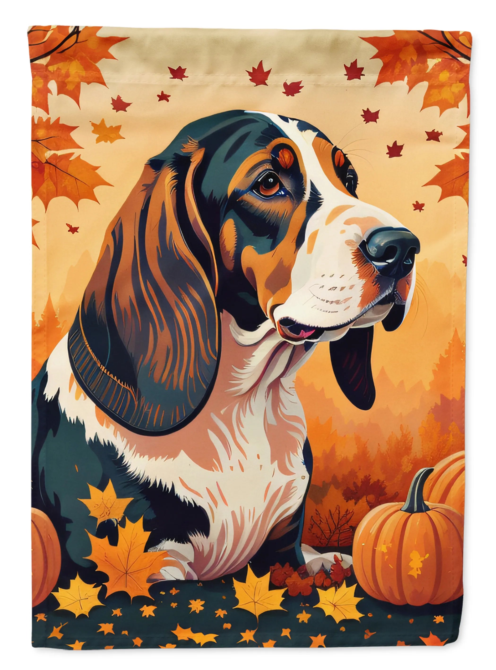 Autumn Leaves Decorative Flag - Pack Of: 1 | Collection name: Autumn leaves