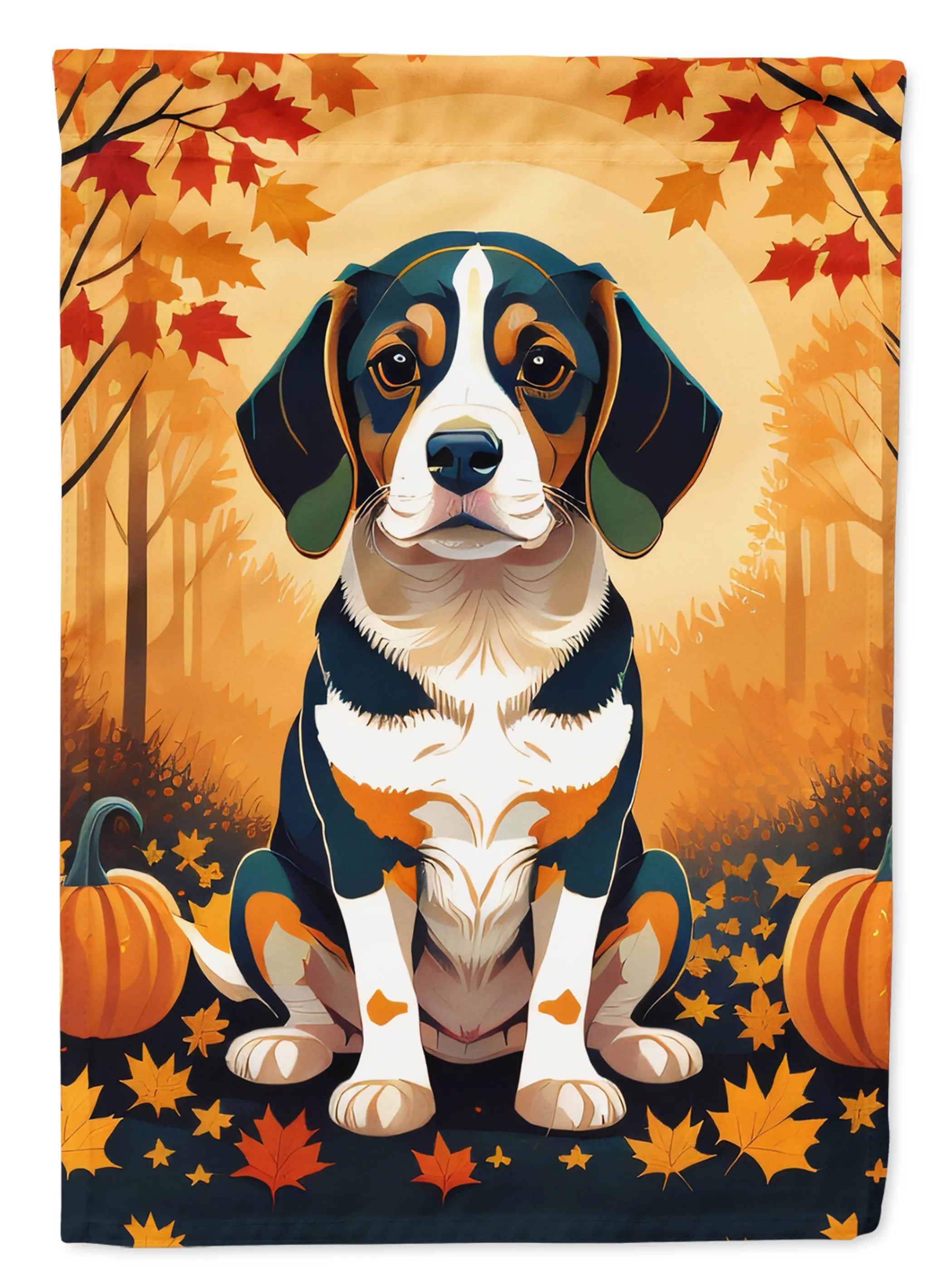Autumn Leaves Decorative Flag - Pack Of: 1 | Collection name: Autumn leaves