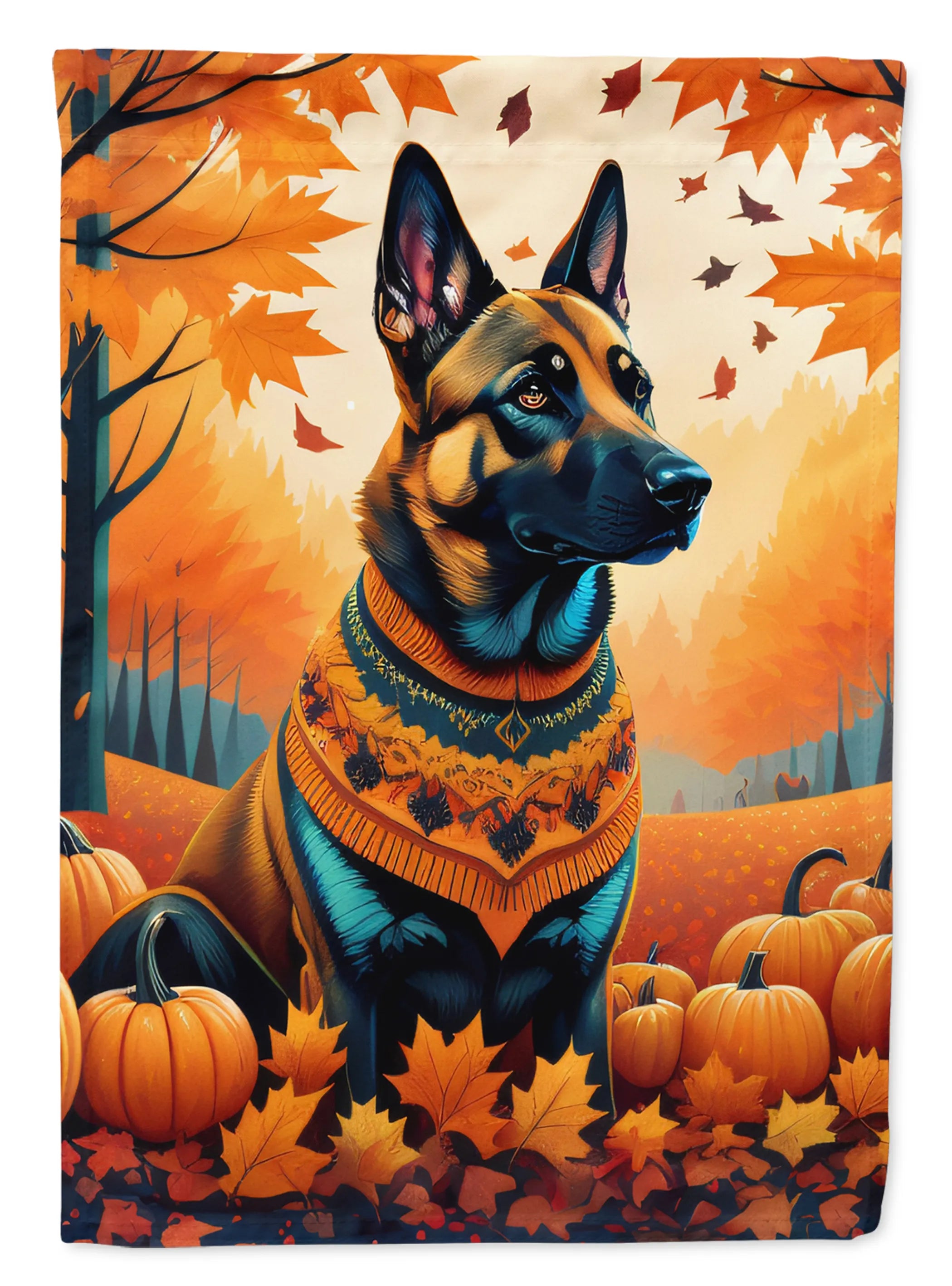 Autumn Leaves Decorative Flag - Pack Of: 1 | Collection name: Autumn leaves