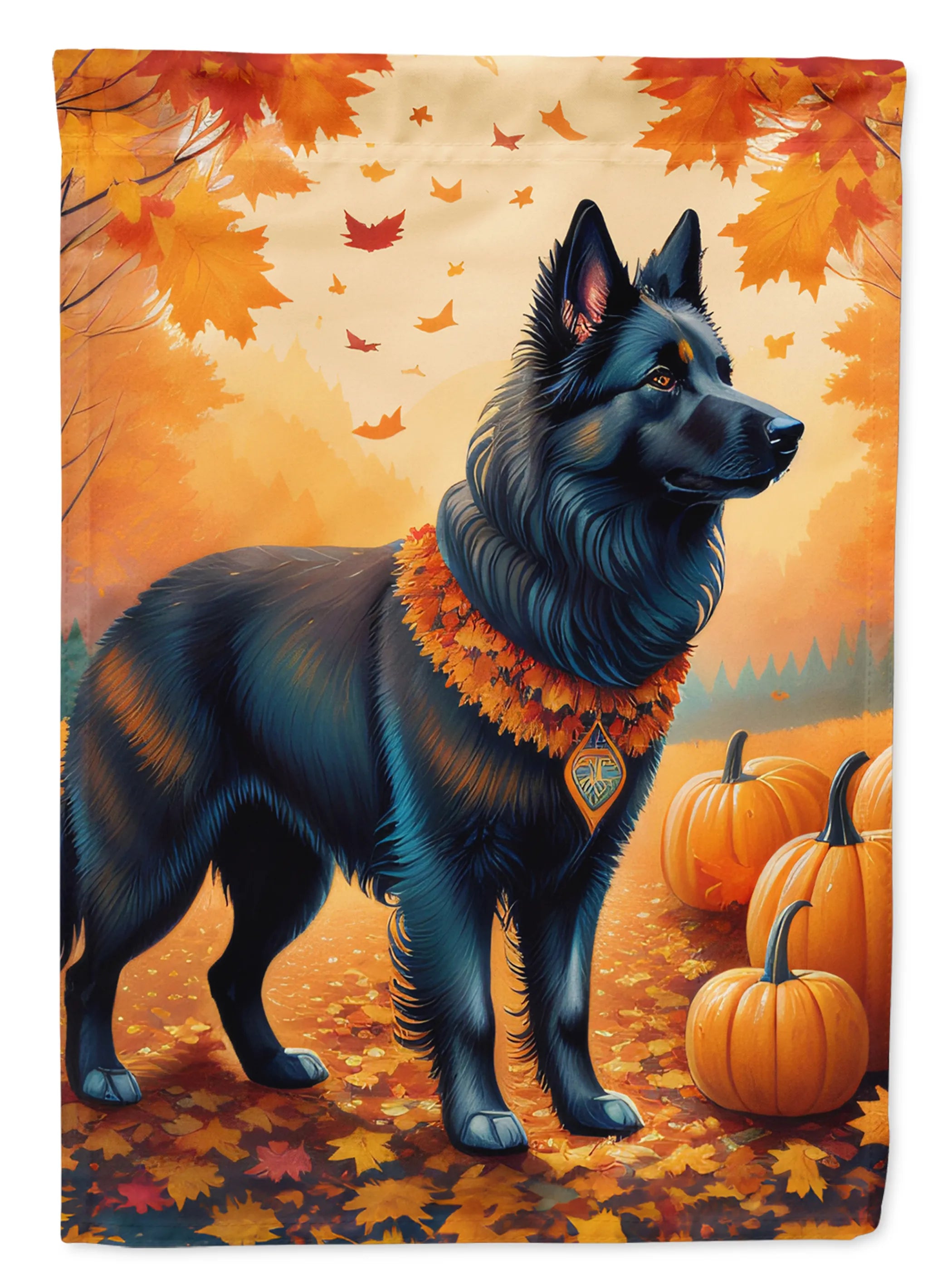 Autumn Leaves Decorative Flag - Pack Of: 1 | Collection name: Autumn leaves