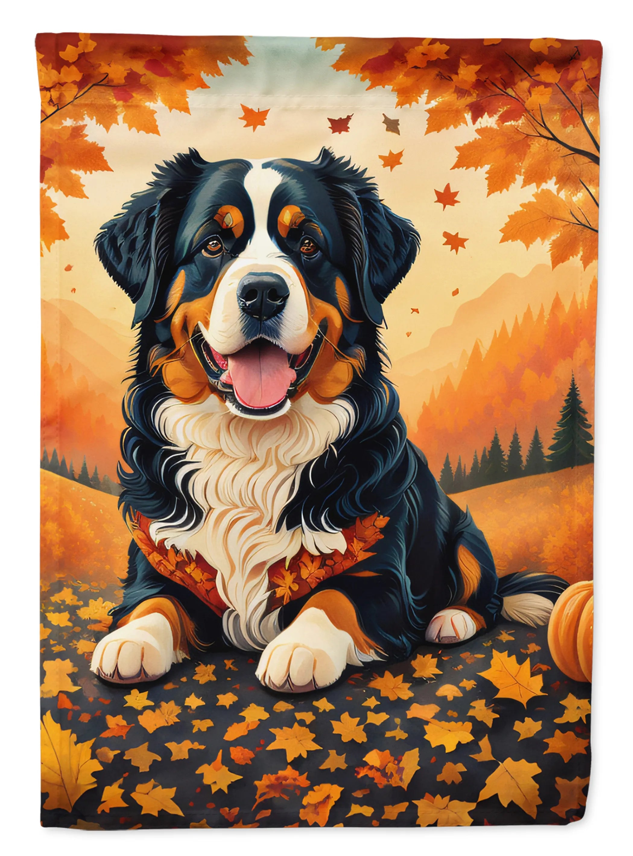 Autumn Leaves Decorative Flag - Pack Of: 1 | Collection name: Autumn leaves
