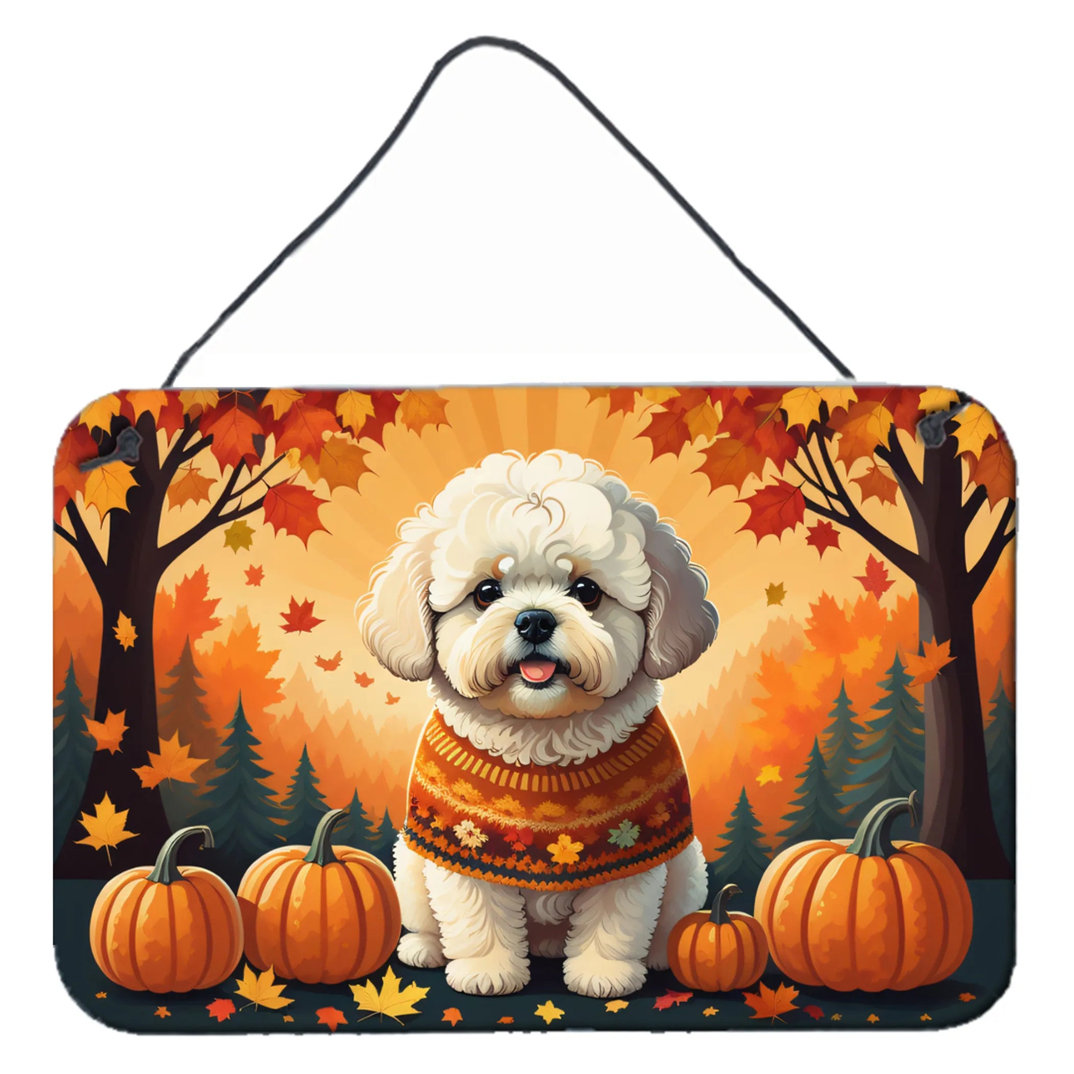 Autumn Leaves Wall or Door Hanging Prints - Size: 8HX12W | Pack Of: 1 | Collection name: Autumn leaves