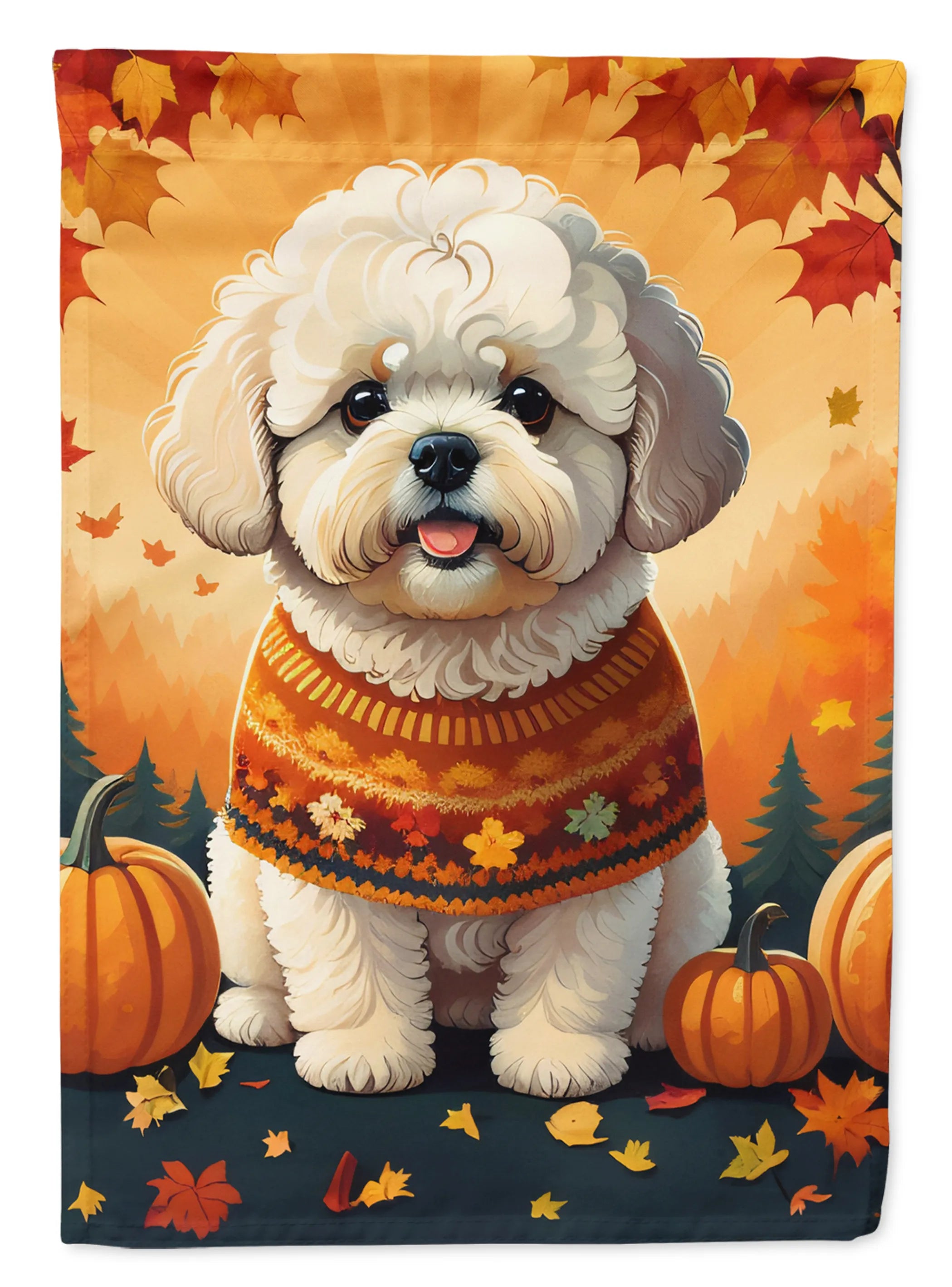 Autumn Leaves Decorative Flag - Pack Of: 1 | Collection name: Autumn leaves