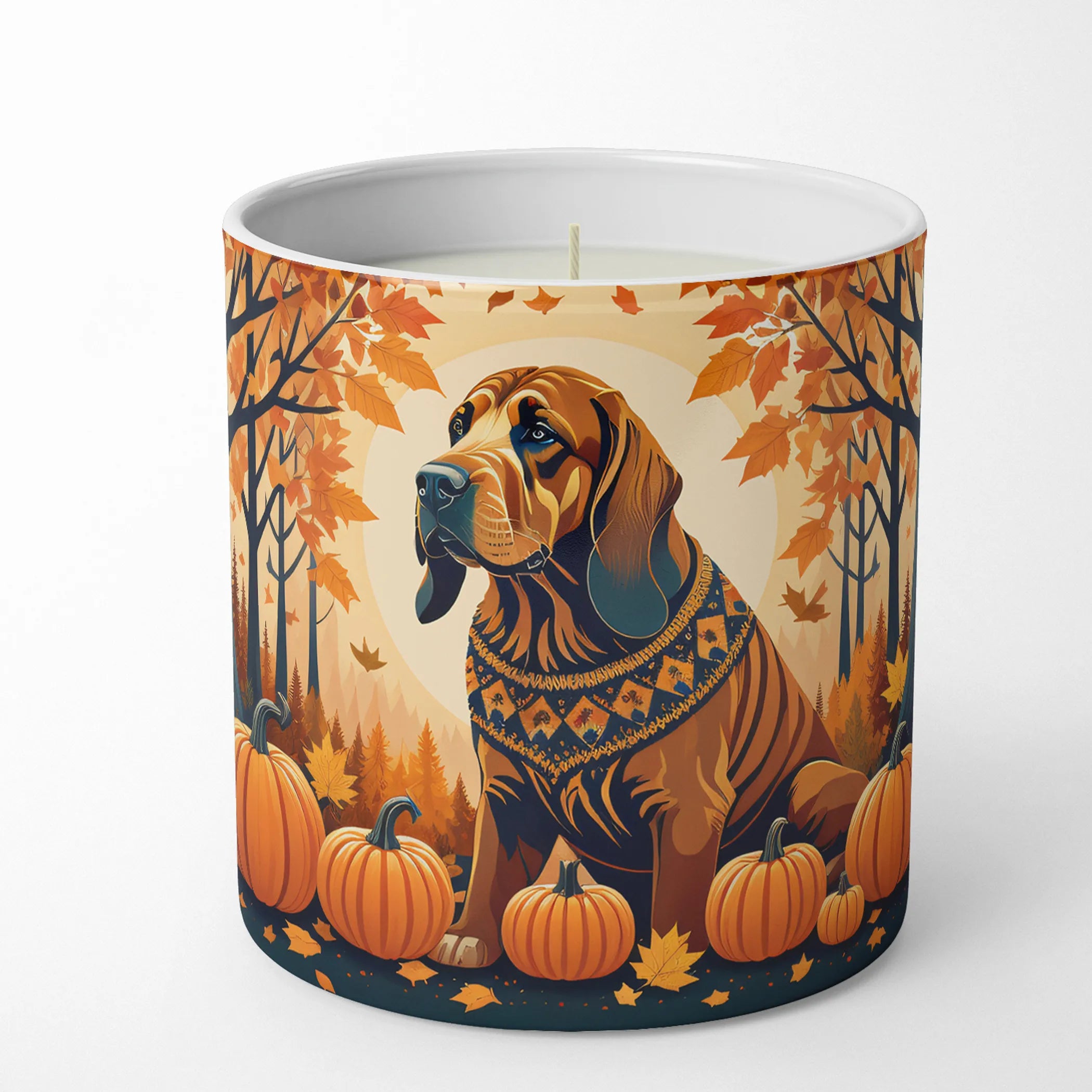 Autumn Leaves Decorative Soy Candle - Size: 10 OZ | Pack Of: 1 | Collection name: Autumn leaves