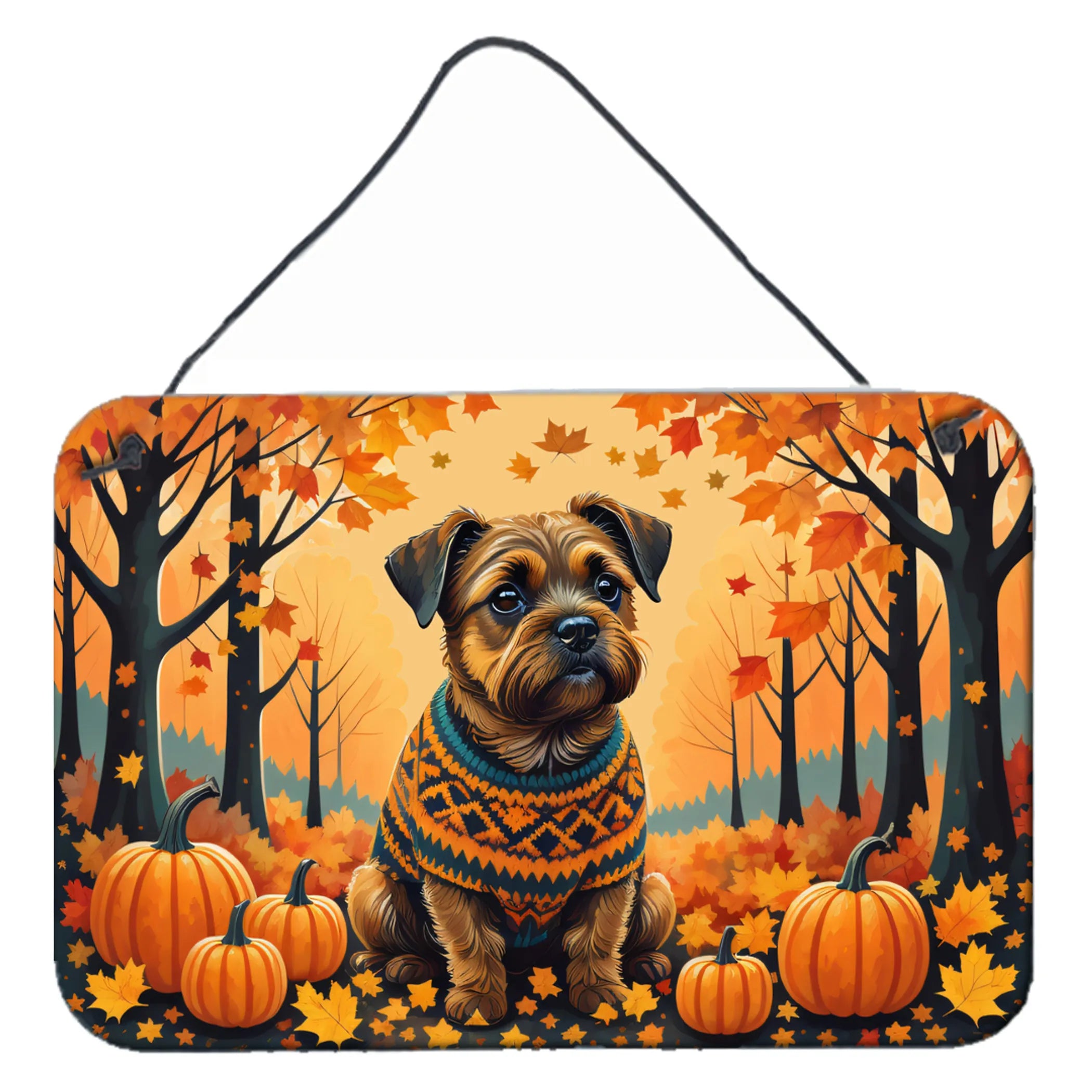 Autumn Leaves Wall or Door Hanging Prints - Size: 8HX12W | Pack Of: 1 | Collection name: Autumn leaves