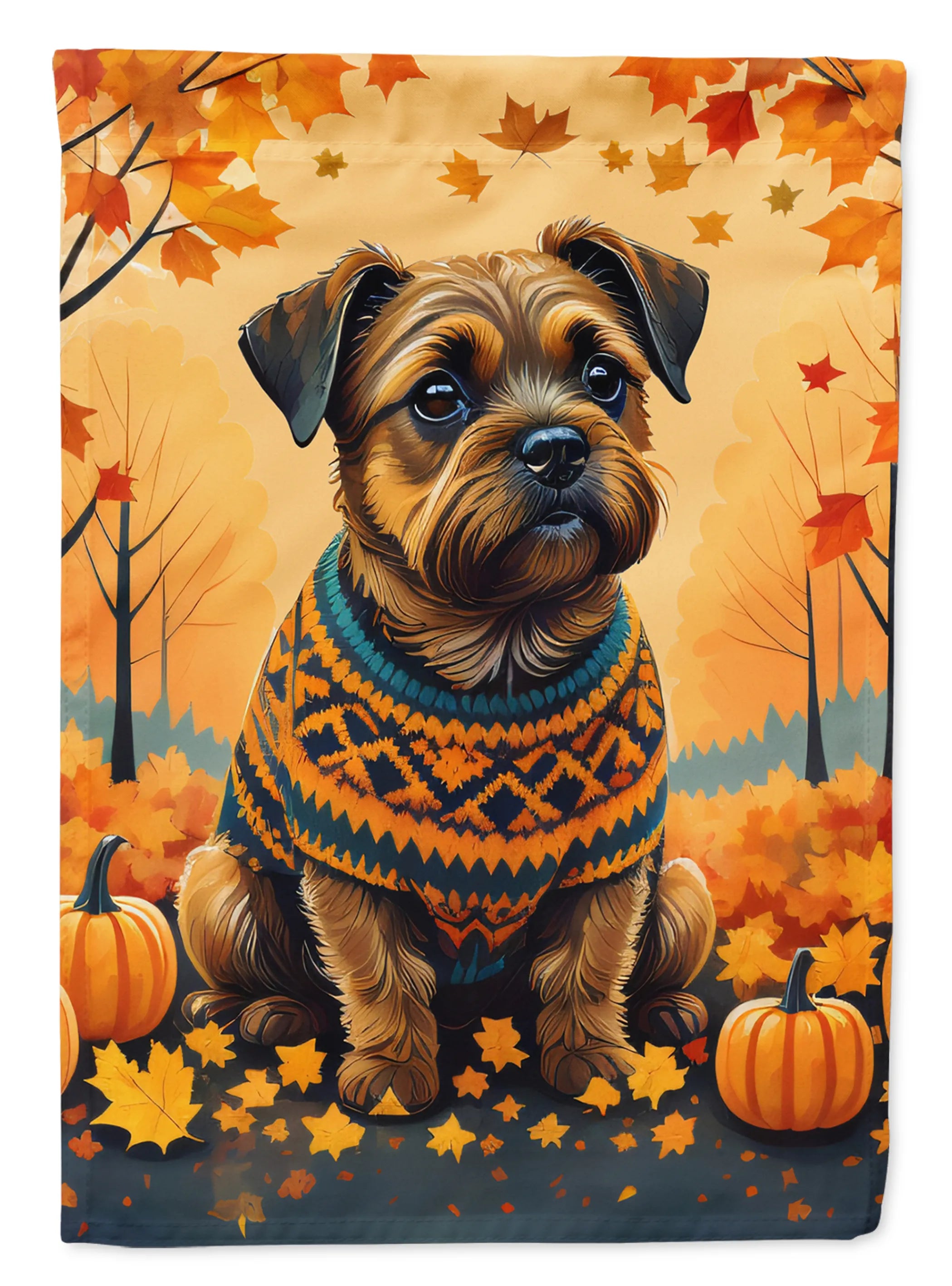Autumn Leaves Decorative Flag - Pack Of: 1 | Collection name: Autumn leaves