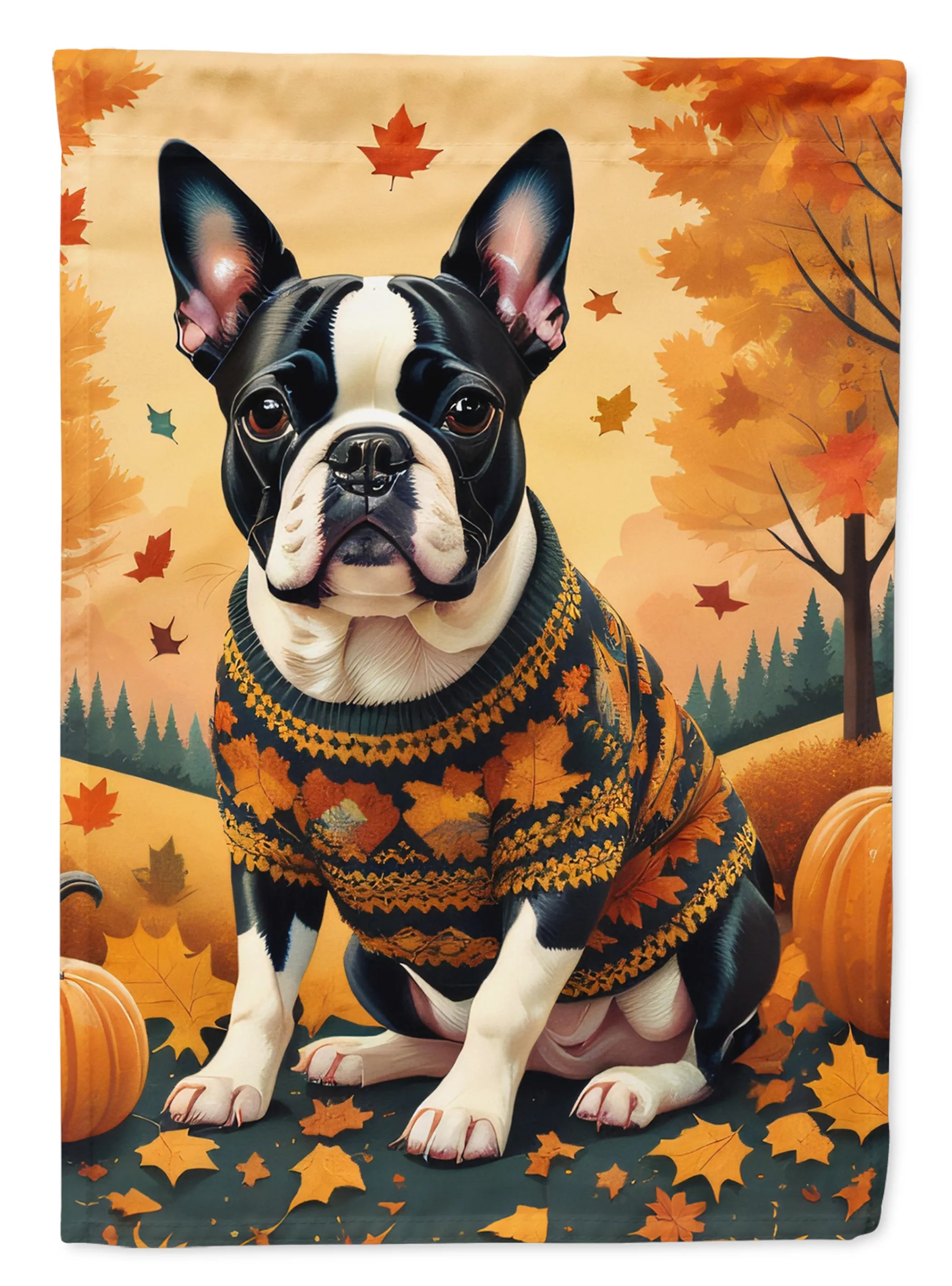 Autumn Leaves Decorative Flag - Pack Of: 1 | Collection name: Autumn leaves