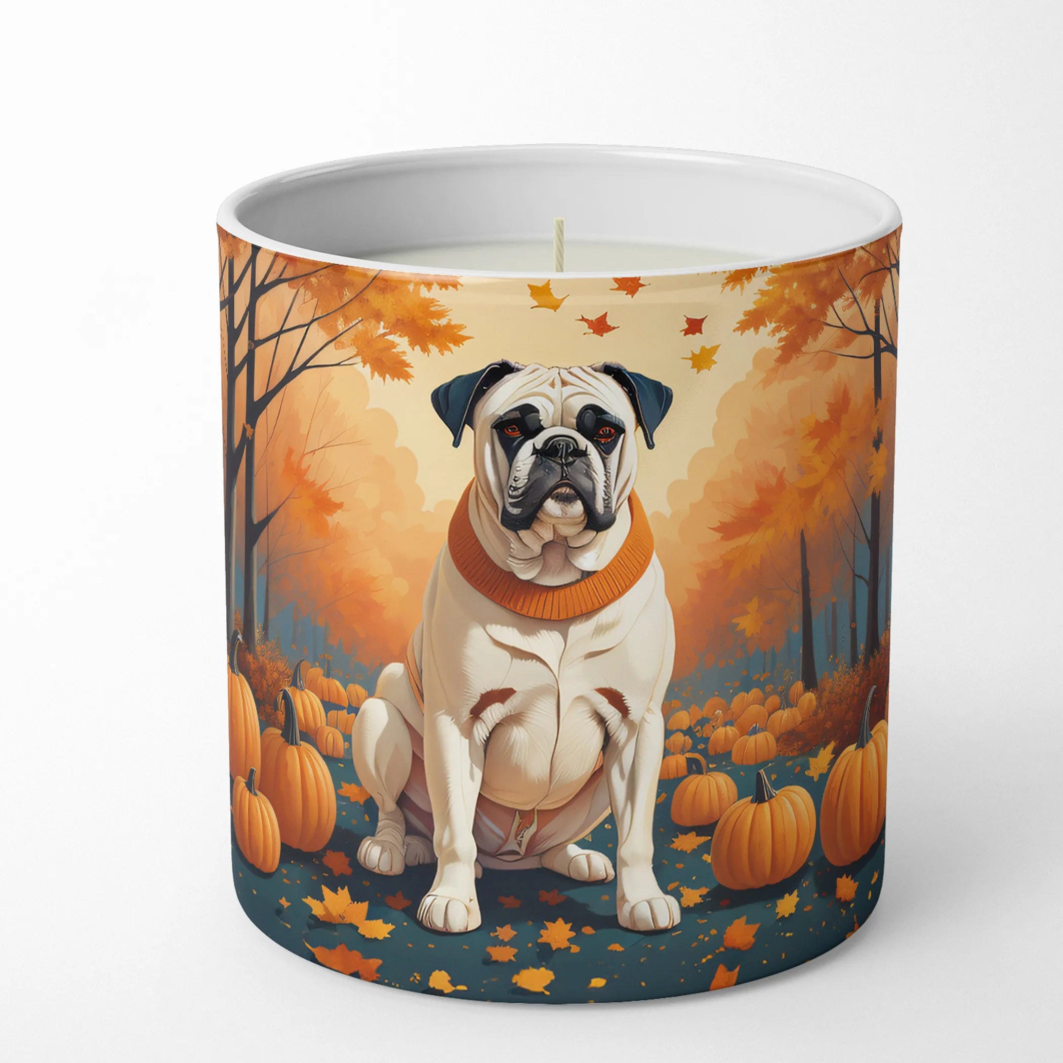 Autumn Leaves Decorative Soy Candle - Size: 10 OZ | Pack Of: 1 | Collection name: Autumn leaves