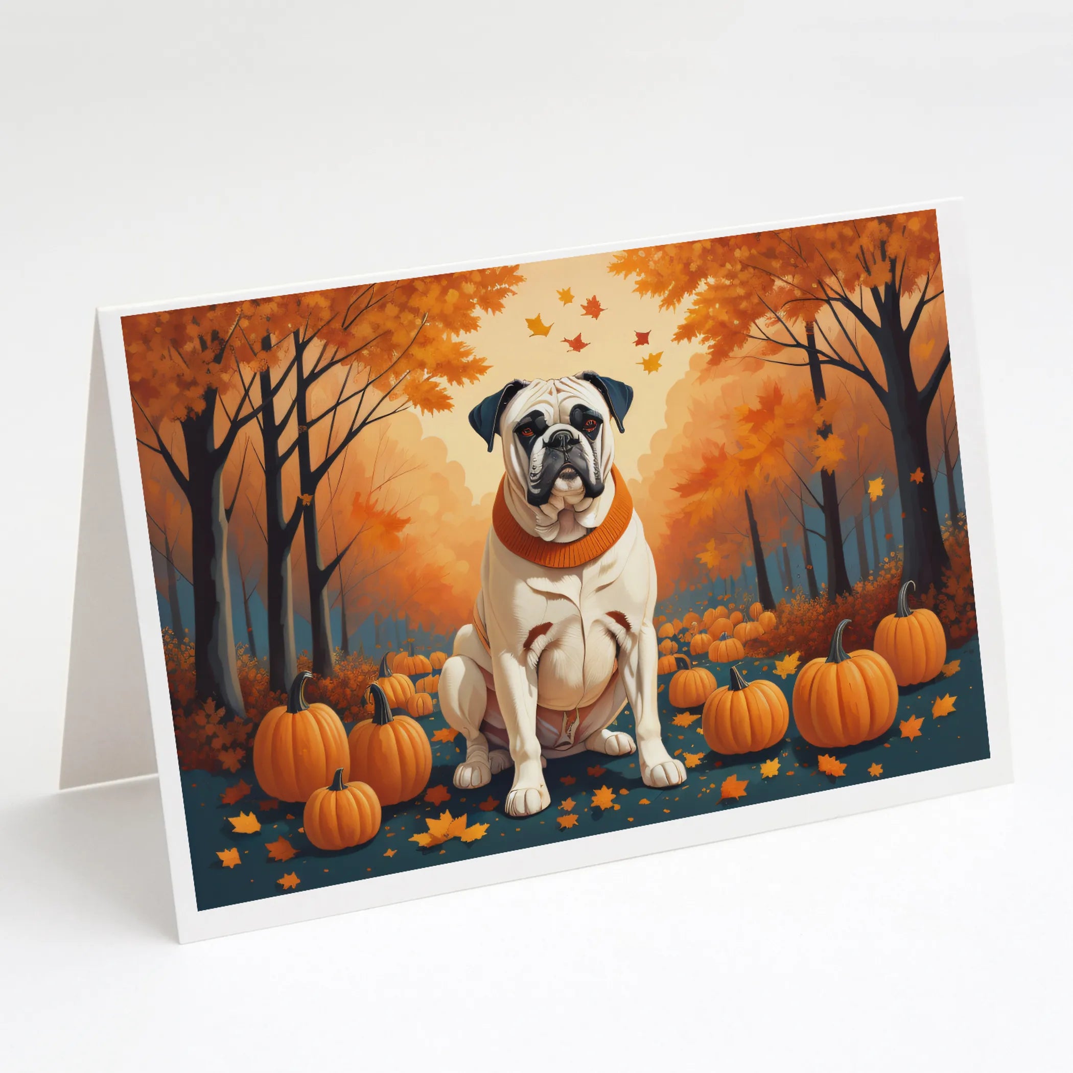 Autumn Leaves Greeting Cards  - Size: 5X7 | Pack Of: 8 | Collection name: Autumn leaves