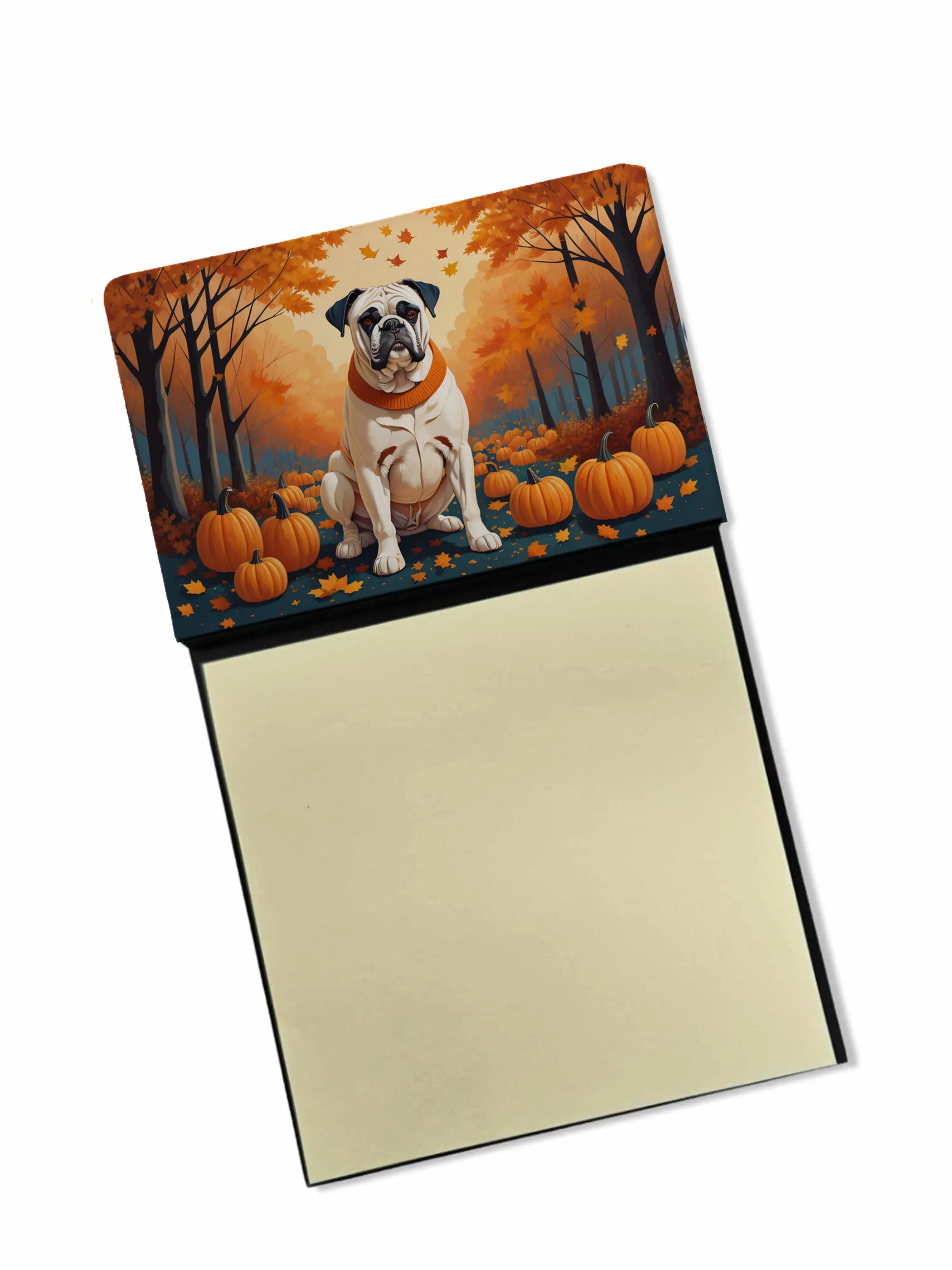 Autumn Leaves Sticky Note Holder - Pack Of: 1 | Collection name: Autumn leaves